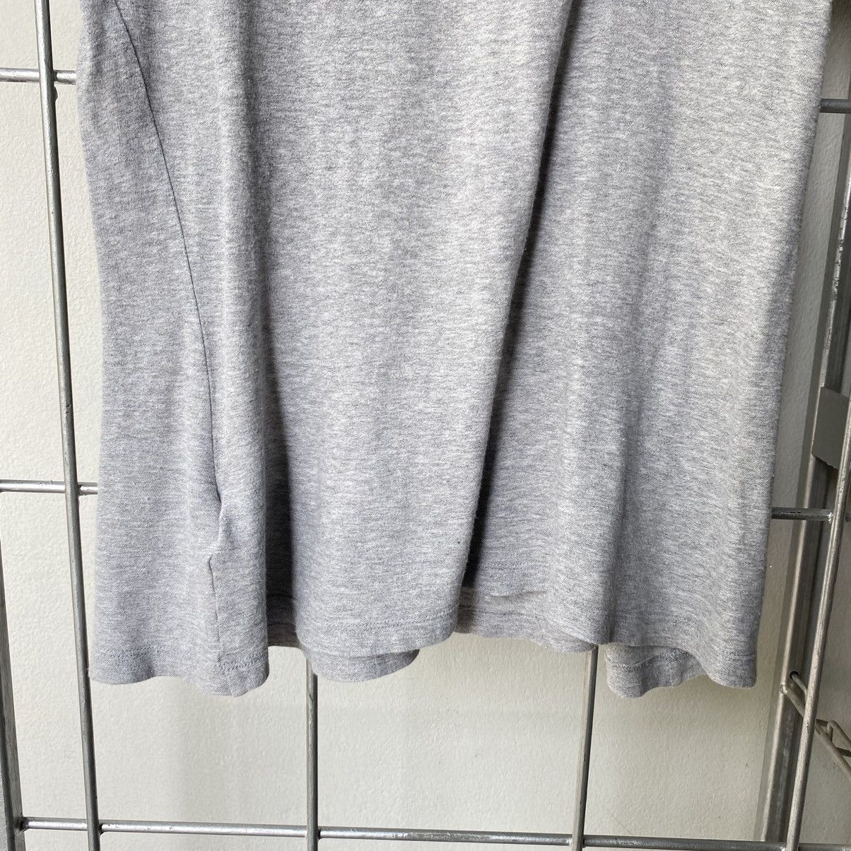 Marc Jacobs MARC JACOBS Gray Tee with Brown Collar & Logo Print Size US L / EU 52-54 / 3 - 13 Thumbnail