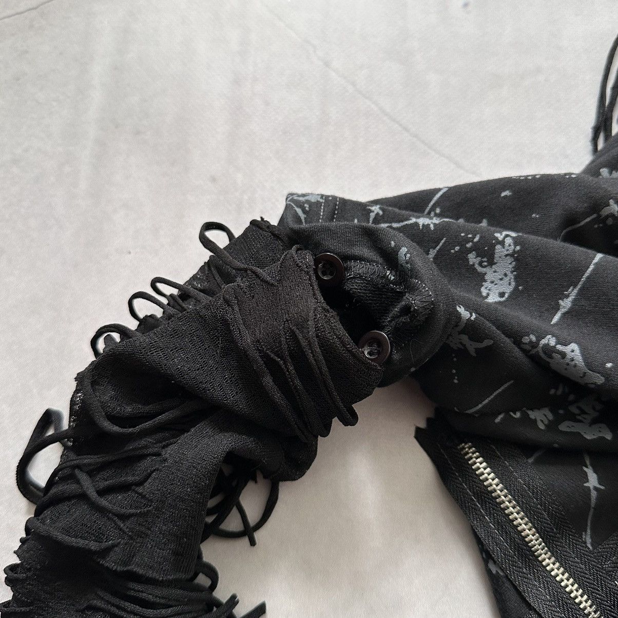Hysteric Glamour × Undercover Punk Bondage Tripp NYC Impala Style Zip Hoodie Mesh Sleeves Size US S / EU 44-46 / 1 - 19 Thumbnail