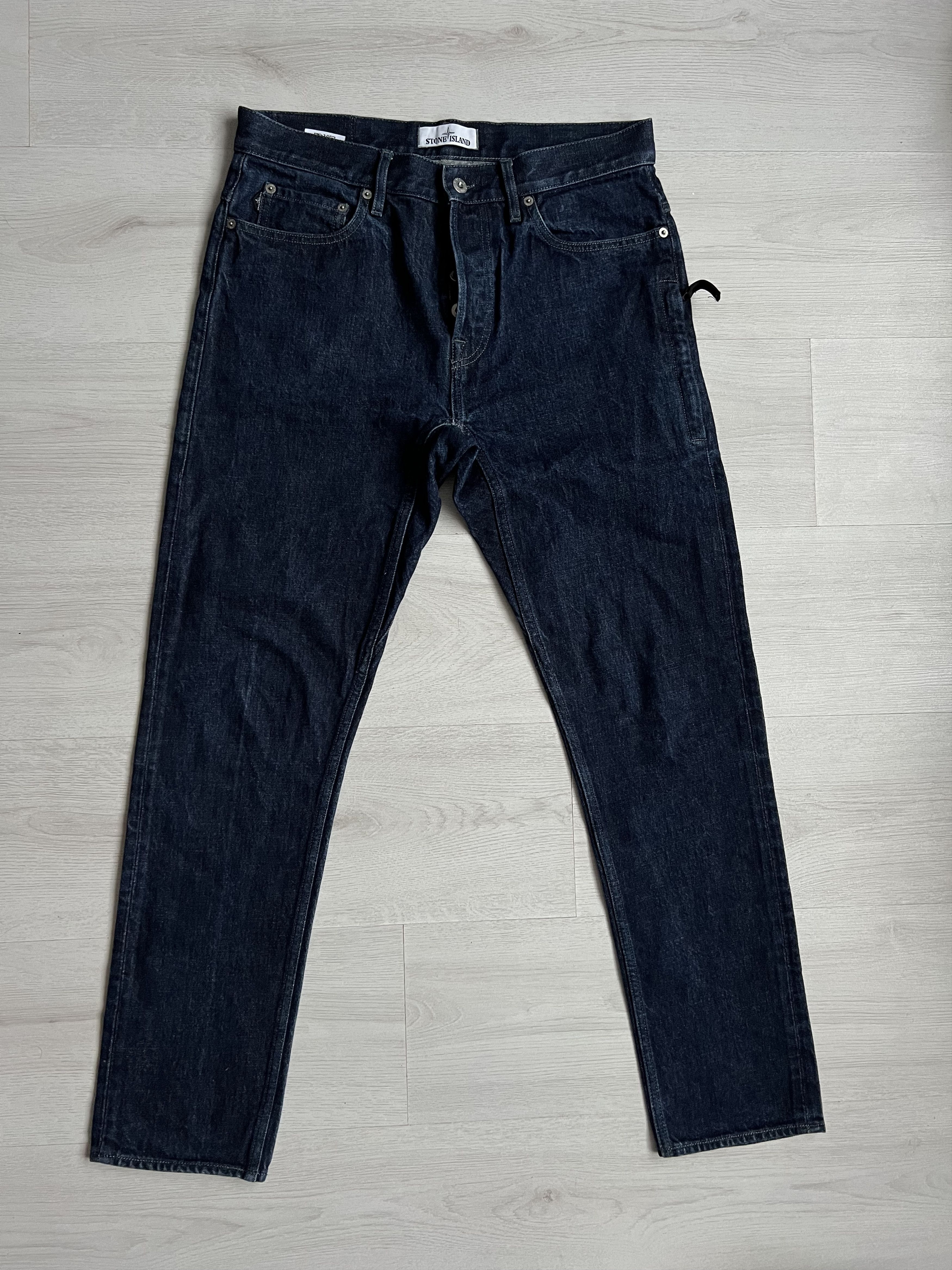 image of Stone Island Indigo Denim Jeans, Men's (Size 30)