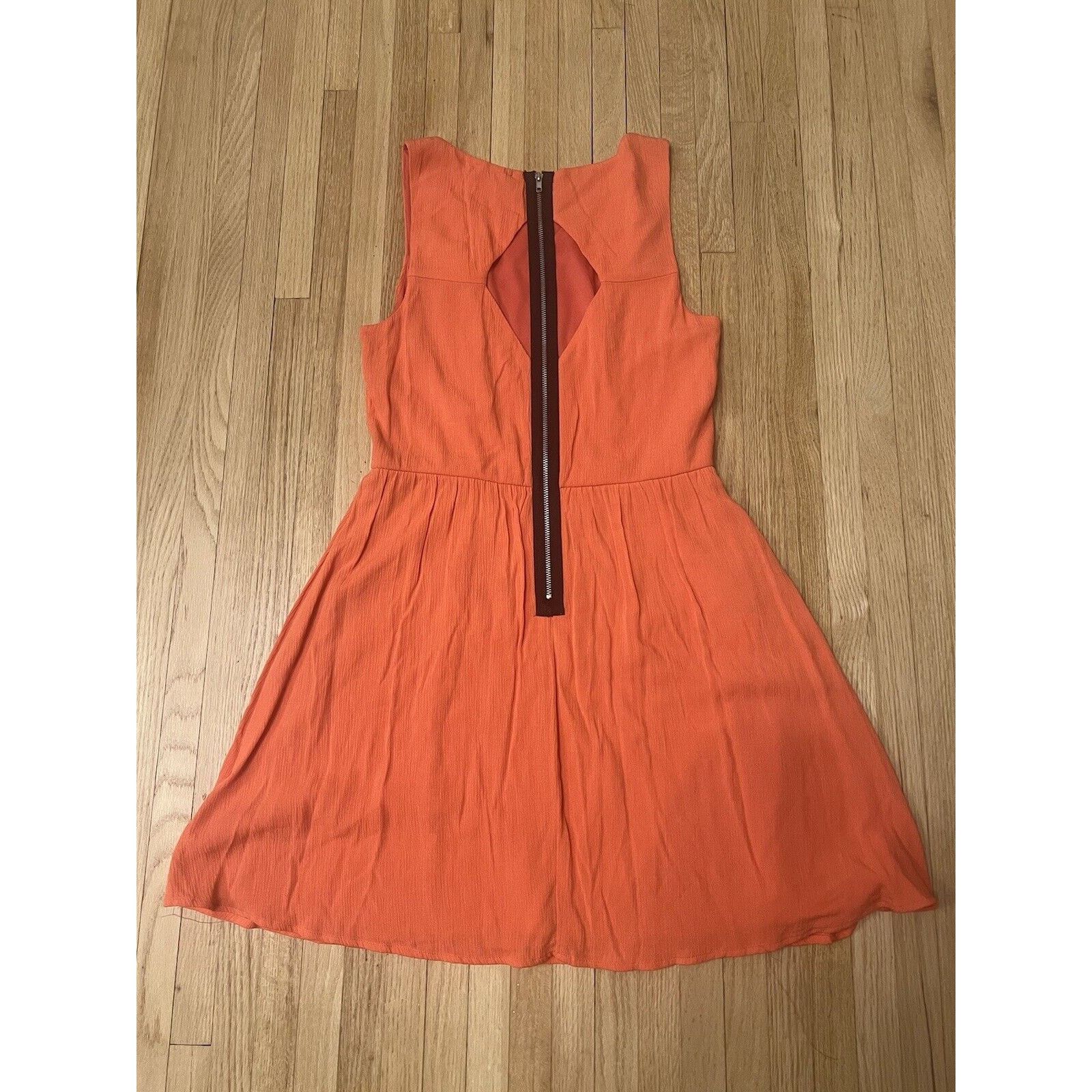 Nordstrom SOCIALITE Nordstrom Women's M Medium Orange Knit Dress Size M / US 6-8 / IT 42-44 - 3 Thumbnail