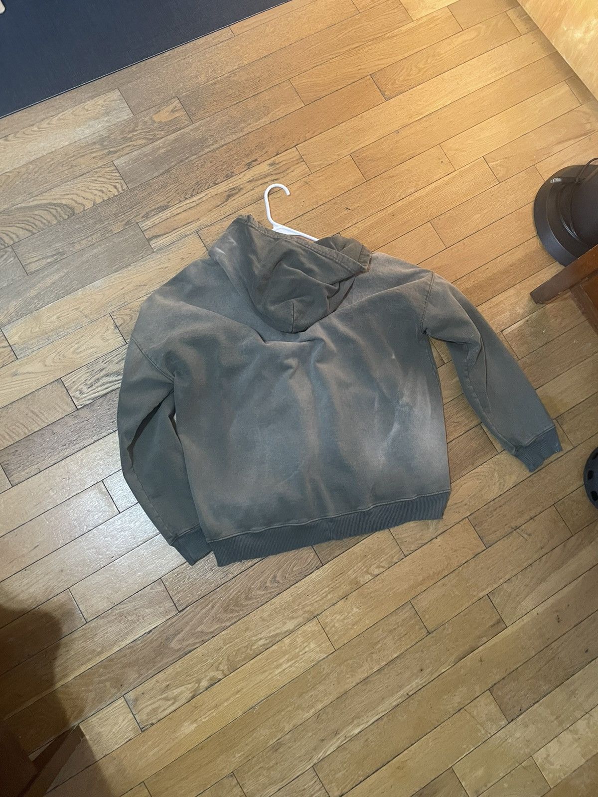 MOOJIMOOJIUS Vintage wash green Mooji Mooji zip up hoodie Size US M / EU 48-50 / 2 - 3 Thumbnail