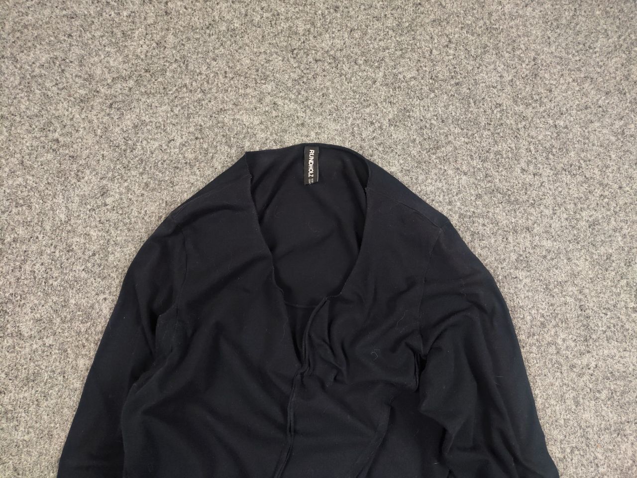 Rundholz black label Design Light Patchwork Navy Long Sleeve