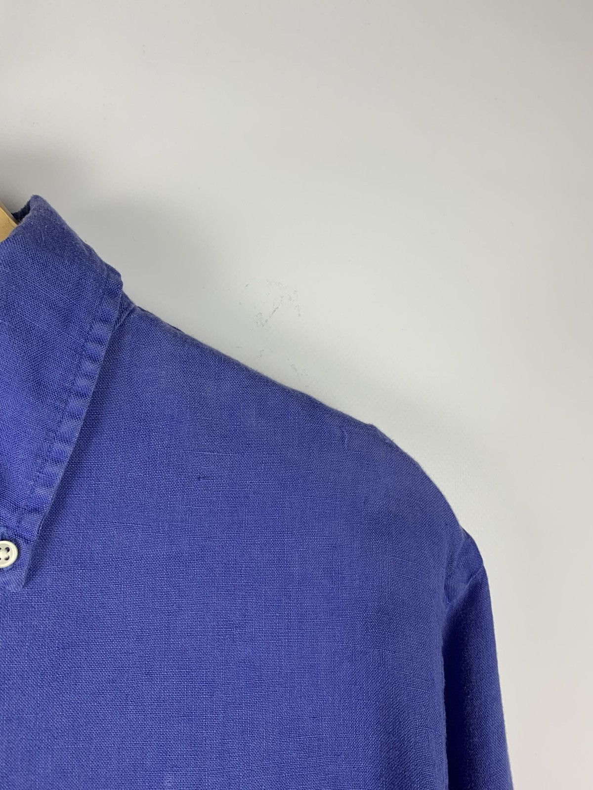 Polo Ralph Lauren Polo Ralph Lauren Linen Shirt Buttons Ups Men’s Size L Blue Size US L / EU 52-54 / 3 - 5 Thumbnail