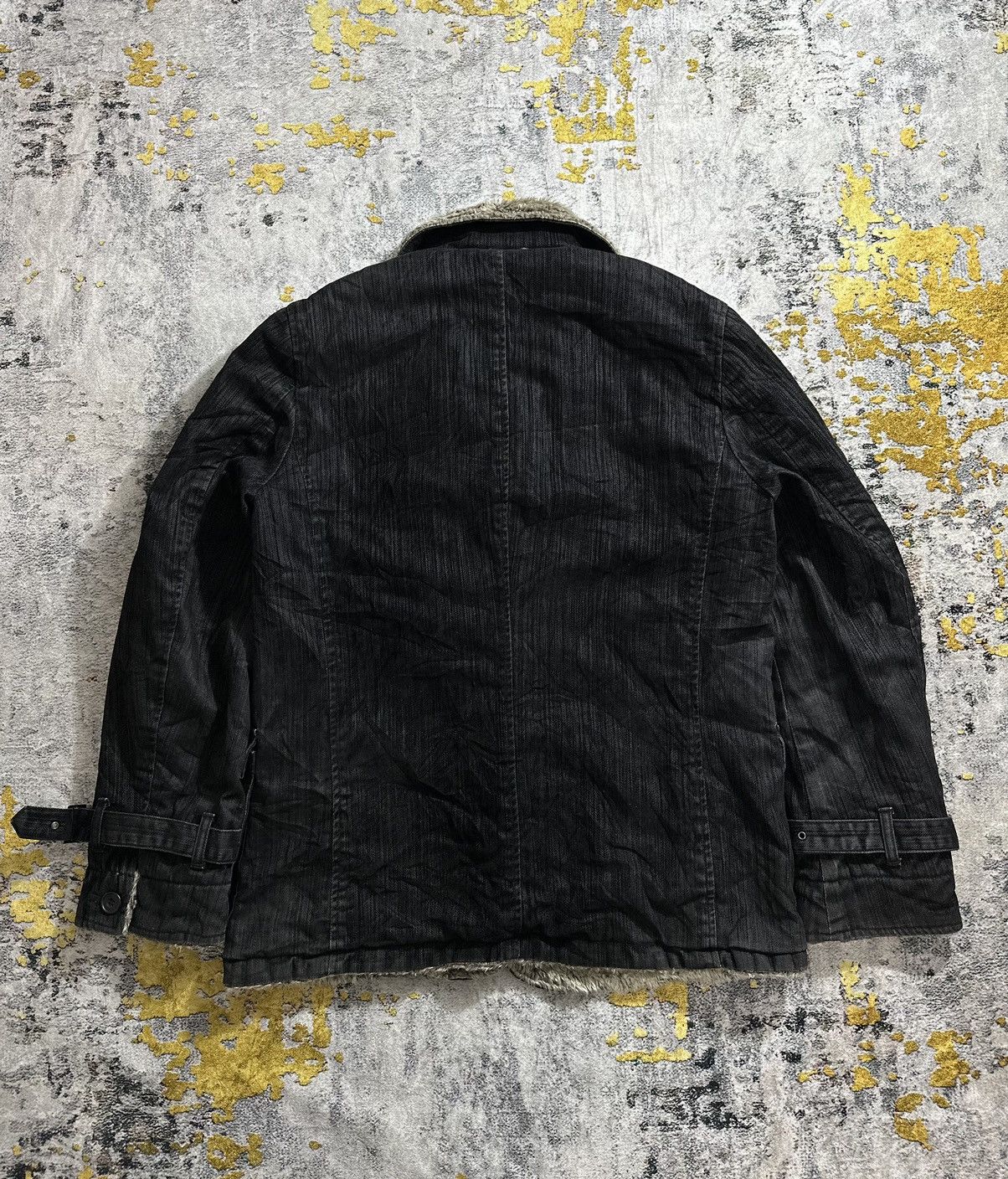 20471120 PAZZO BONDAGE FAUX FUR JACKET IF SIX WAS NINE LGB STYLE Size US L / EU 52-54 / 3 - 8 Thumbnail