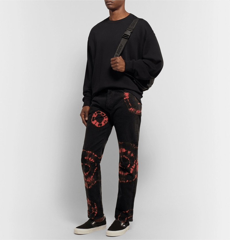 Aries Aries Arise Lilly Tie Dye Denim Jeans Size US 32 / EU 48 - 4 Thumbnail