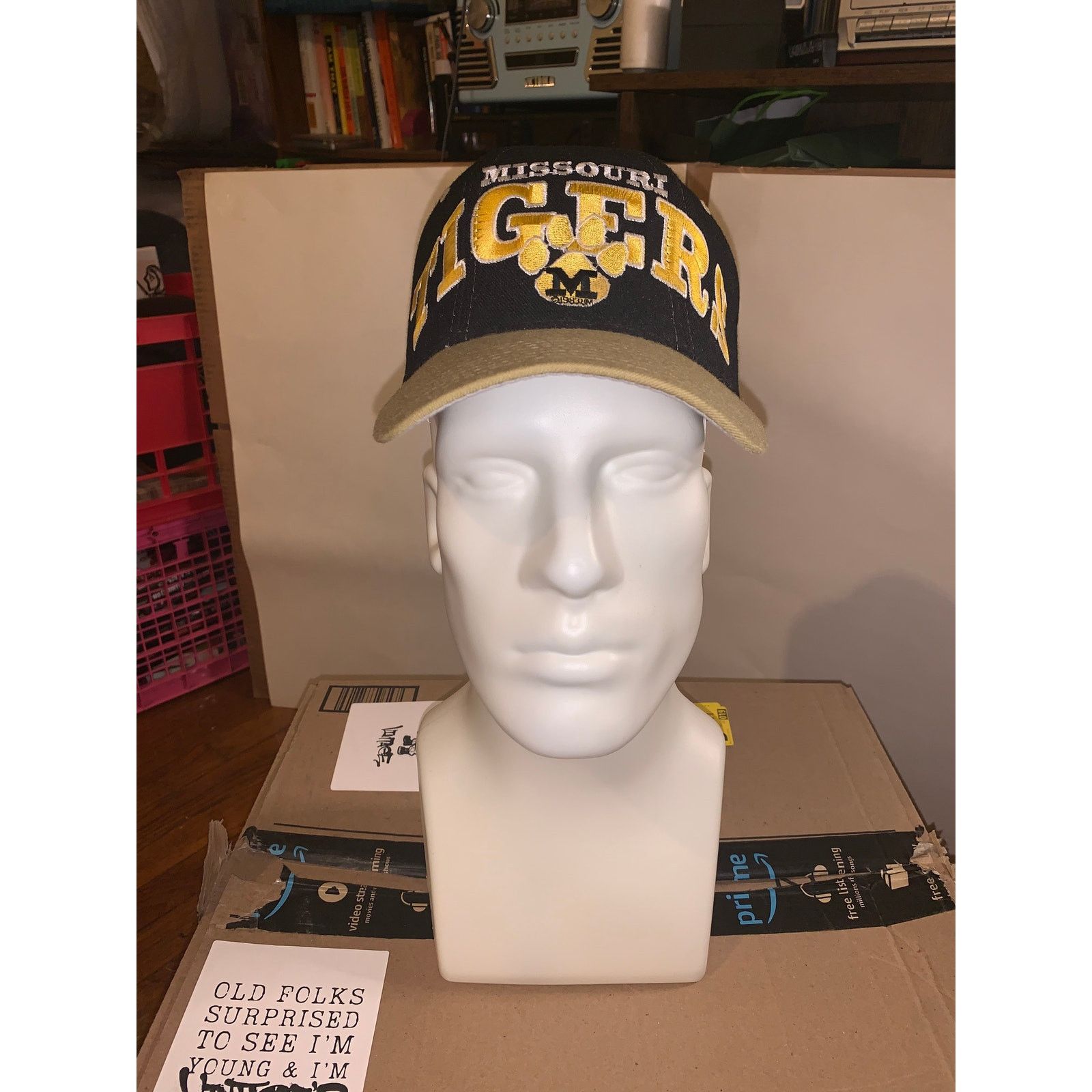 Starter × Vintage Missouri Tigers Starter Snapback Hat Wool Mizzou NCAA Size ONE SIZE - 4 Thumbnail