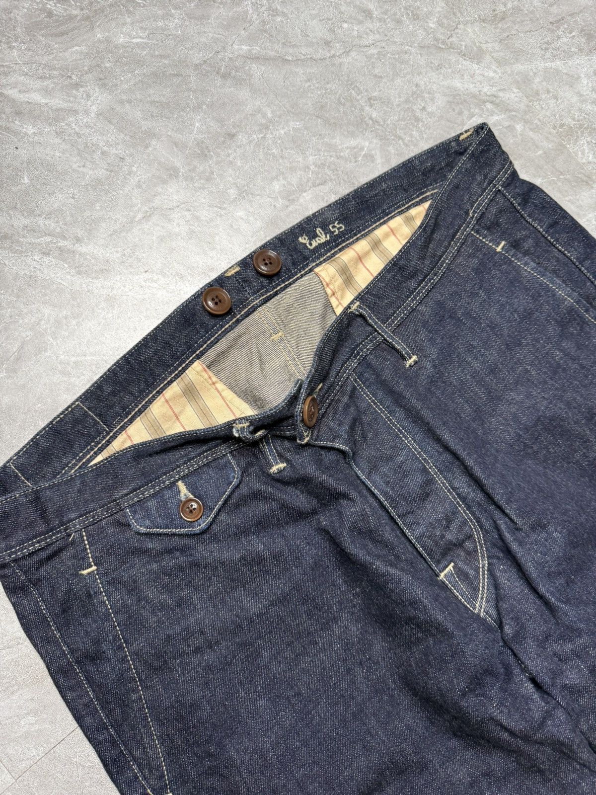 Orgueil Orgueil Eral 55 Selvedge Pants (Altered Length) Size US 36 / EU 52 - 5 Thumbnail