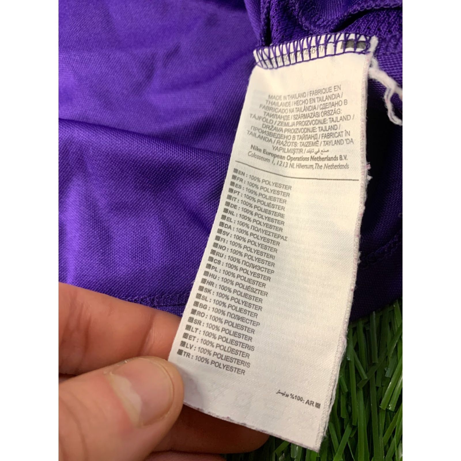 Nike NIKE Dri-Fit Park Original 2018 Men Football Soccer Training Shirt Jersey L Violet Nike Park Shirt Mens Large Football Size US L / EU 52-54 / 3 - 5 Thumbnail