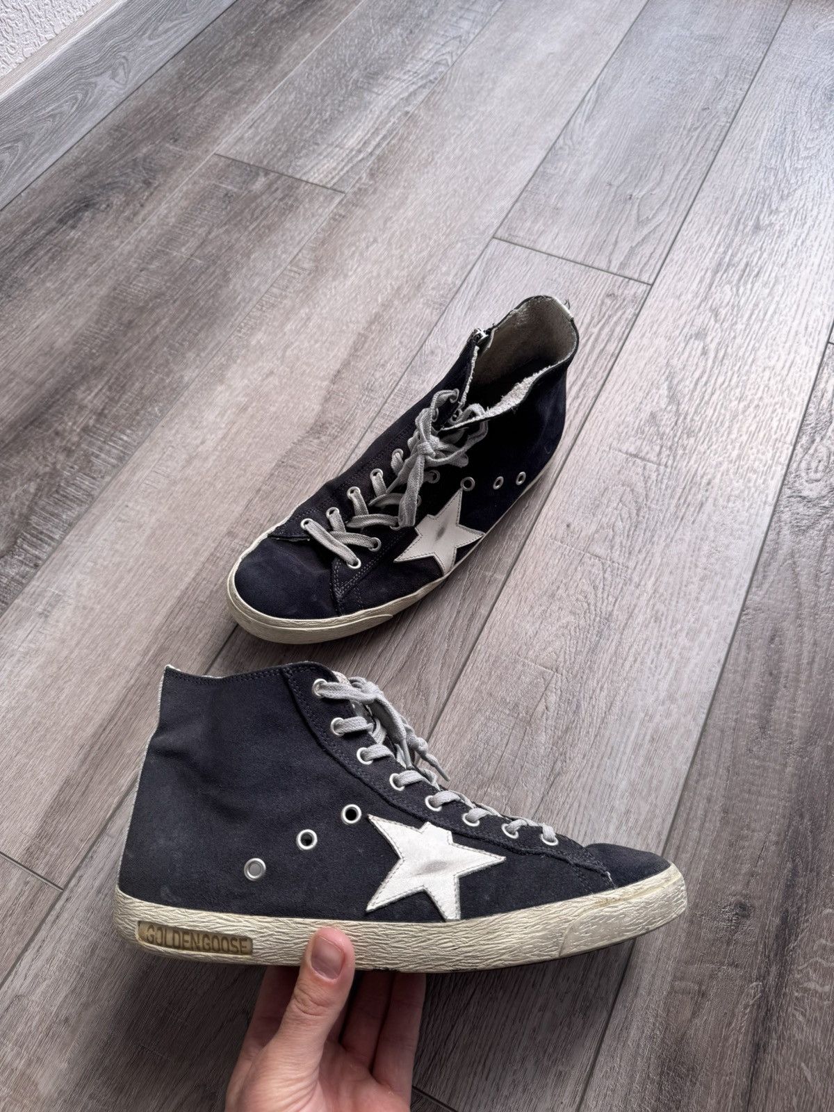 Golden Goose Francy suede high-top sneakers