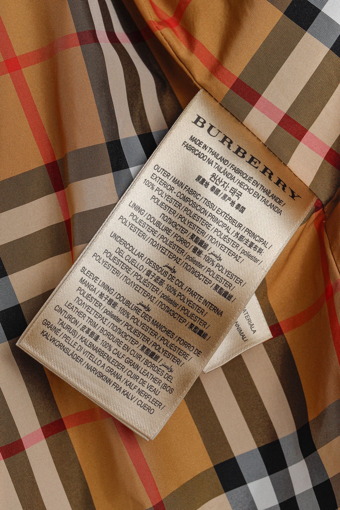 Burberry Burberry Kensington Taffeta Double-Breasted Trench Coat Size XS / US 0-2 / IT 36-38 - 14 Thumbnail