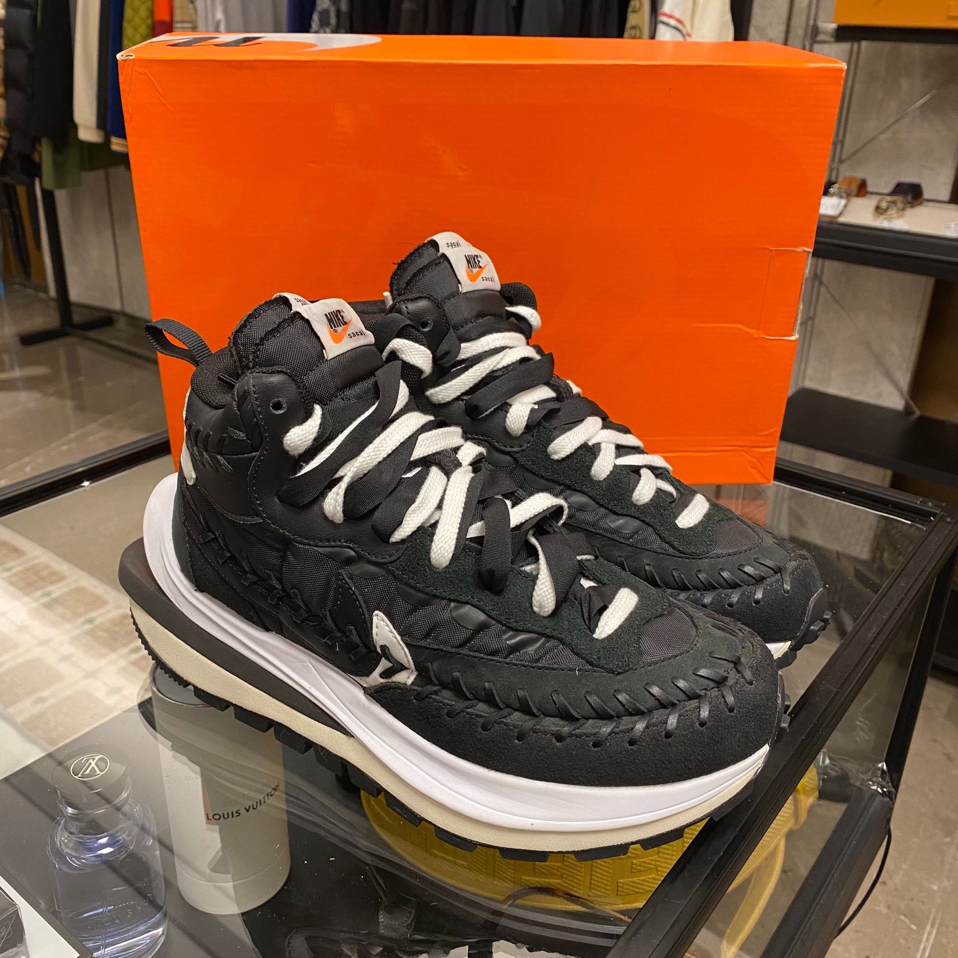 Sacai Sacai Collab Lowtop Sneakers us_7-5 Women Size US 7.5 / IT 37.5 - 1 Thumbnail