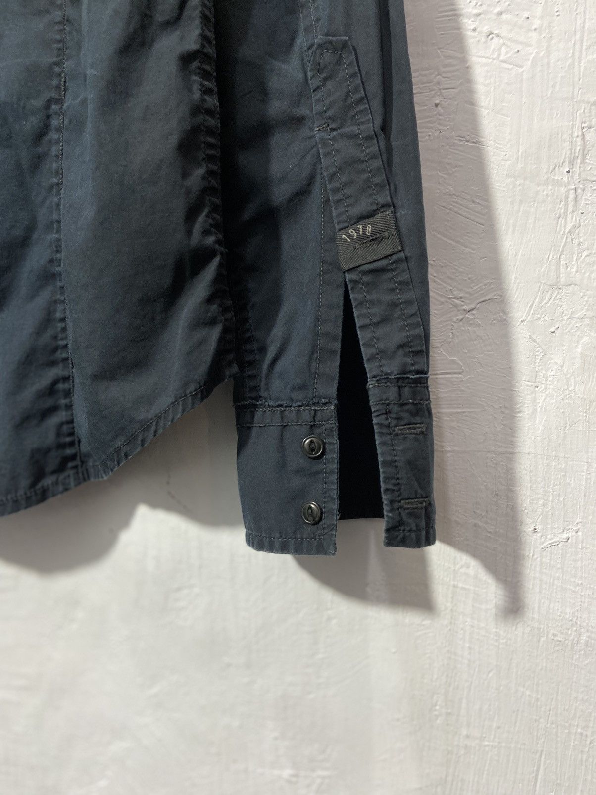 Diesel × If Six Was Nine × Vintage Diesel Button Up Shirt Long Sleeve Navy Size US L / EU 52-54 / 3 - 12 Thumbnail