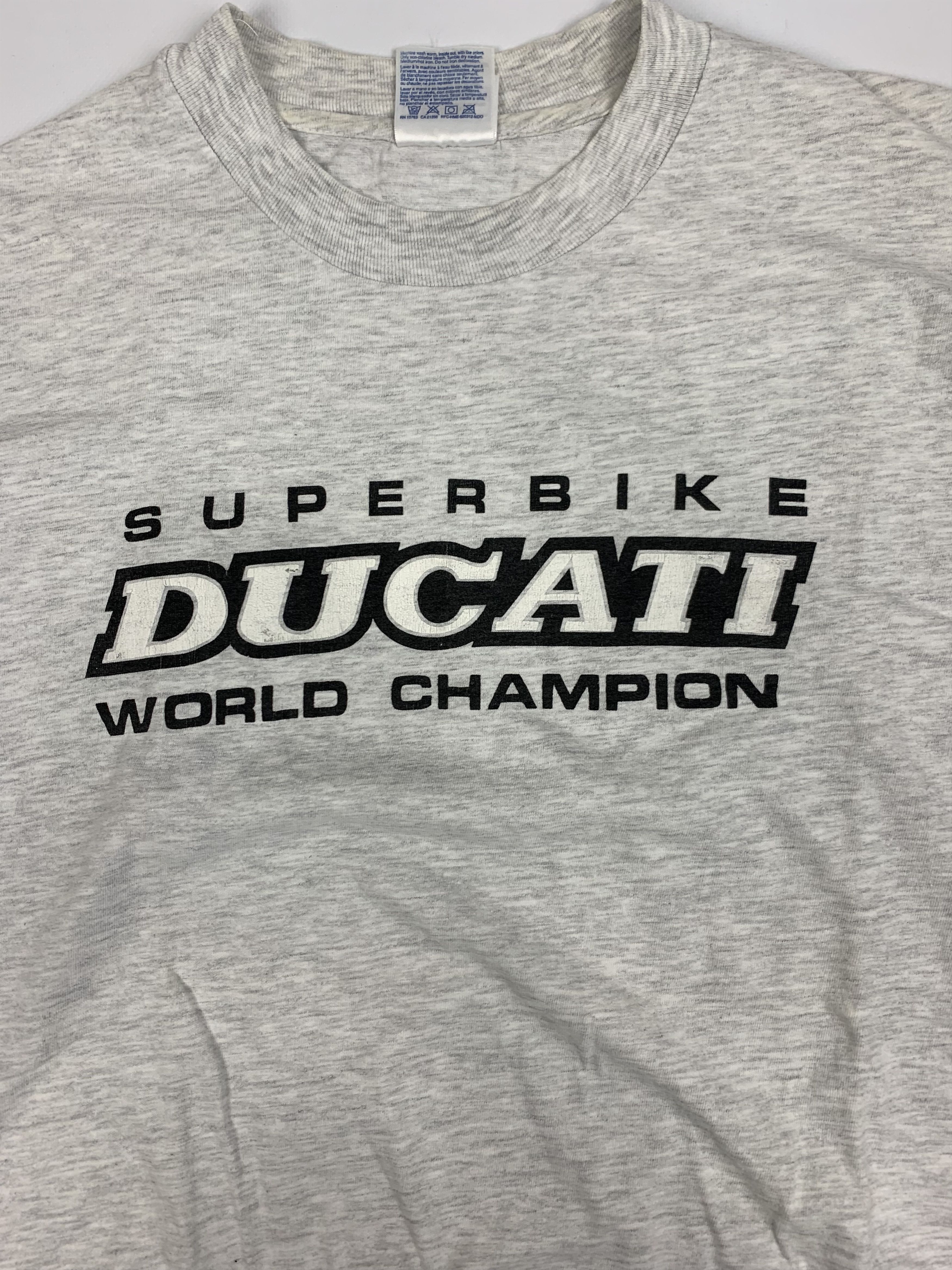 Ducati × Vintage Vintage Ducati Racing T-Shirt Size XL Size US XL / EU 56 / 4 - 19 Thumbnail