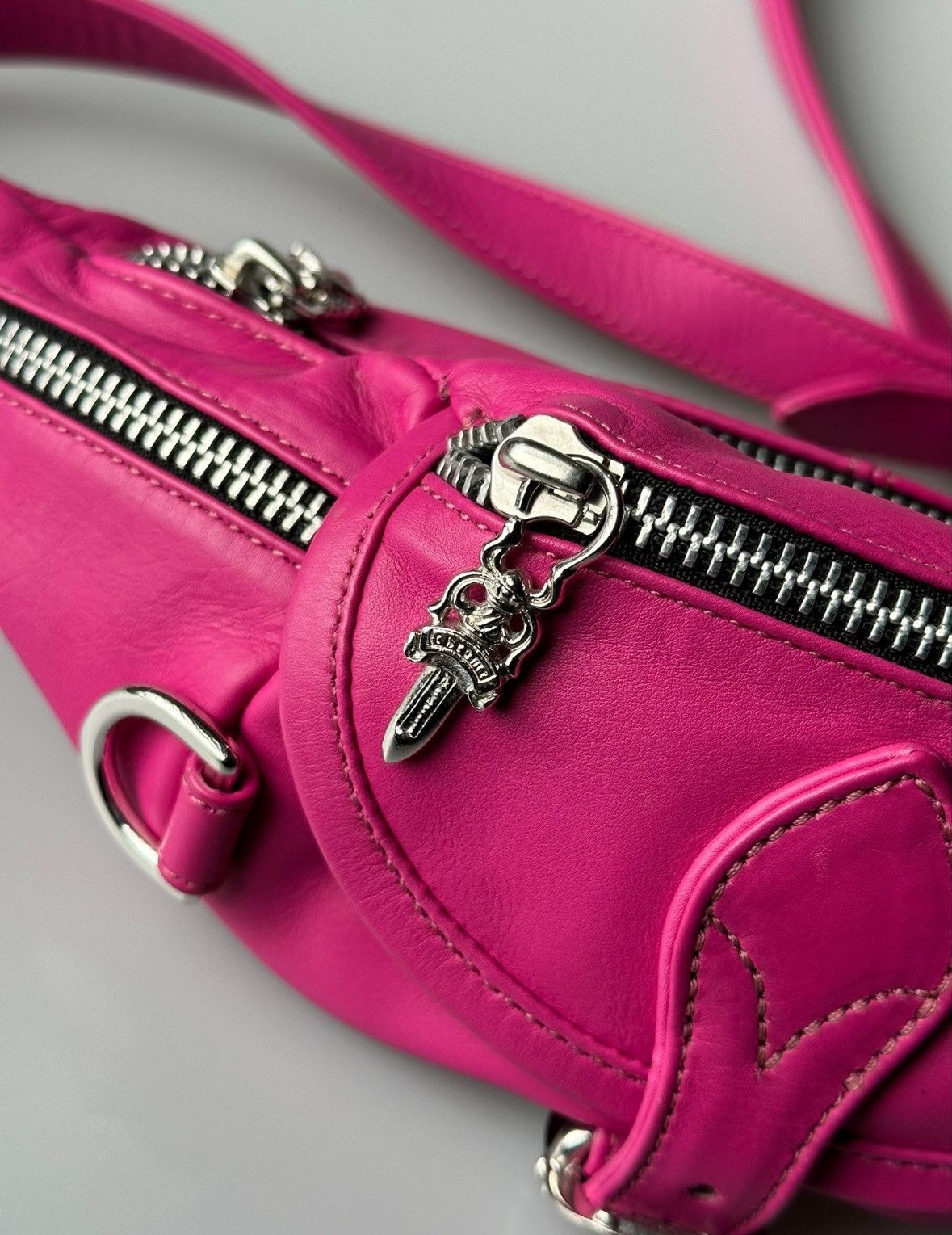 Chrome Hearts Pink Gunslinger snat pack waist bag Size ONE SIZE - 5 Thumbnail