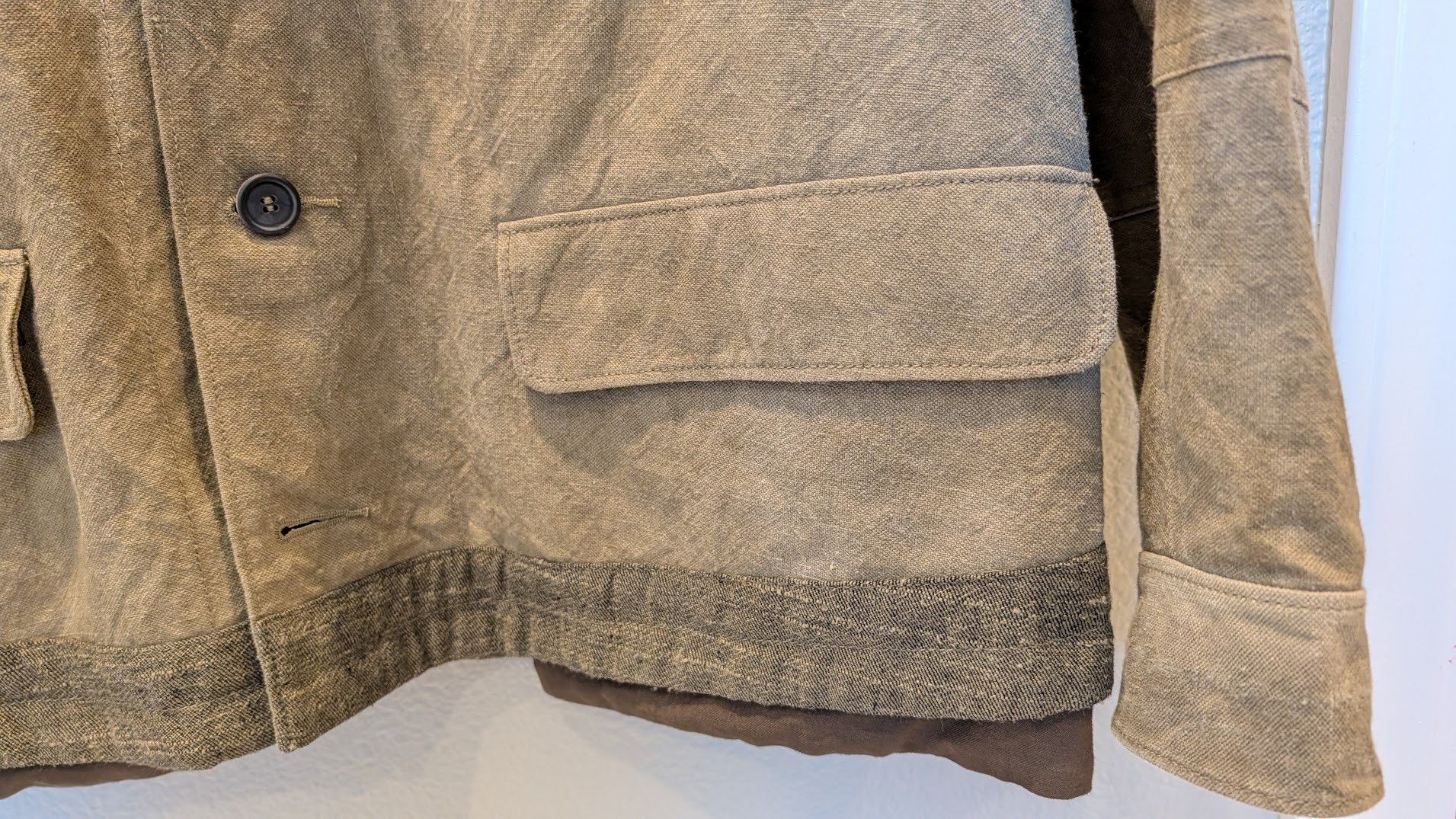 Ziggy Chen Classic Khaki Jacket Size 44 Size US S / EU 44-46 / 1 - 3 Thumbnail