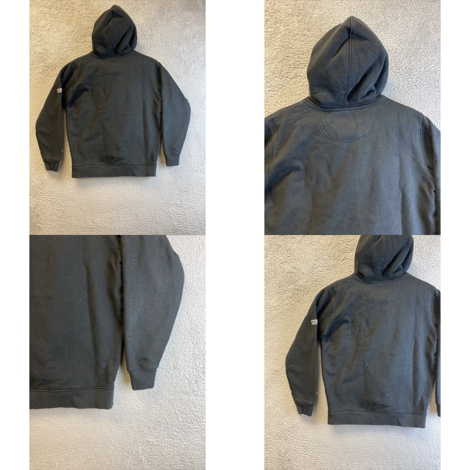 Champion Champion S Black Big Logo Pullover Hoodie Size Small /36-55 Sweatshirt Size US S / EU 44-46 / 1 - 8 Thumbnail