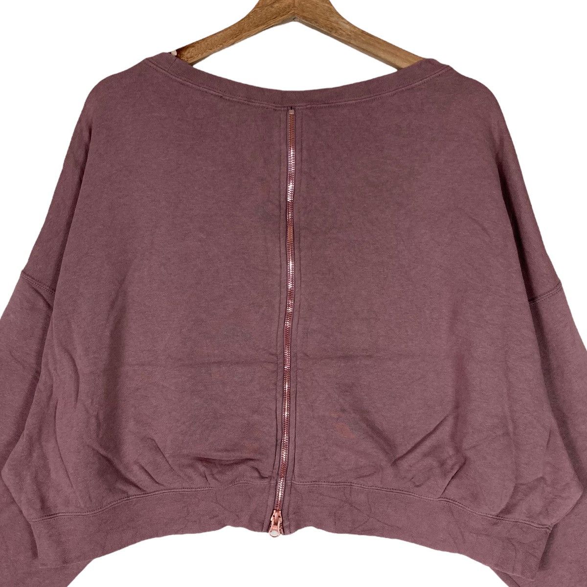 Nike Vintage Nike Air Crop Top Pullover Jumper Sweatshirt Size XL / US 12-14 / IT 48-50 - 6 Thumbnail