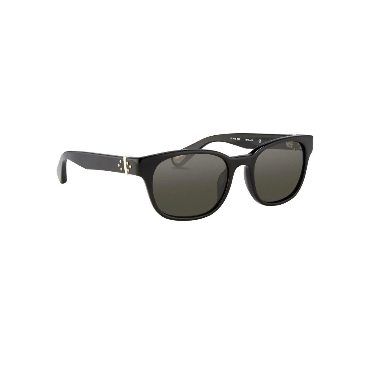 Ann Demeulemeester Sunglasses Rectangular Black and Grey