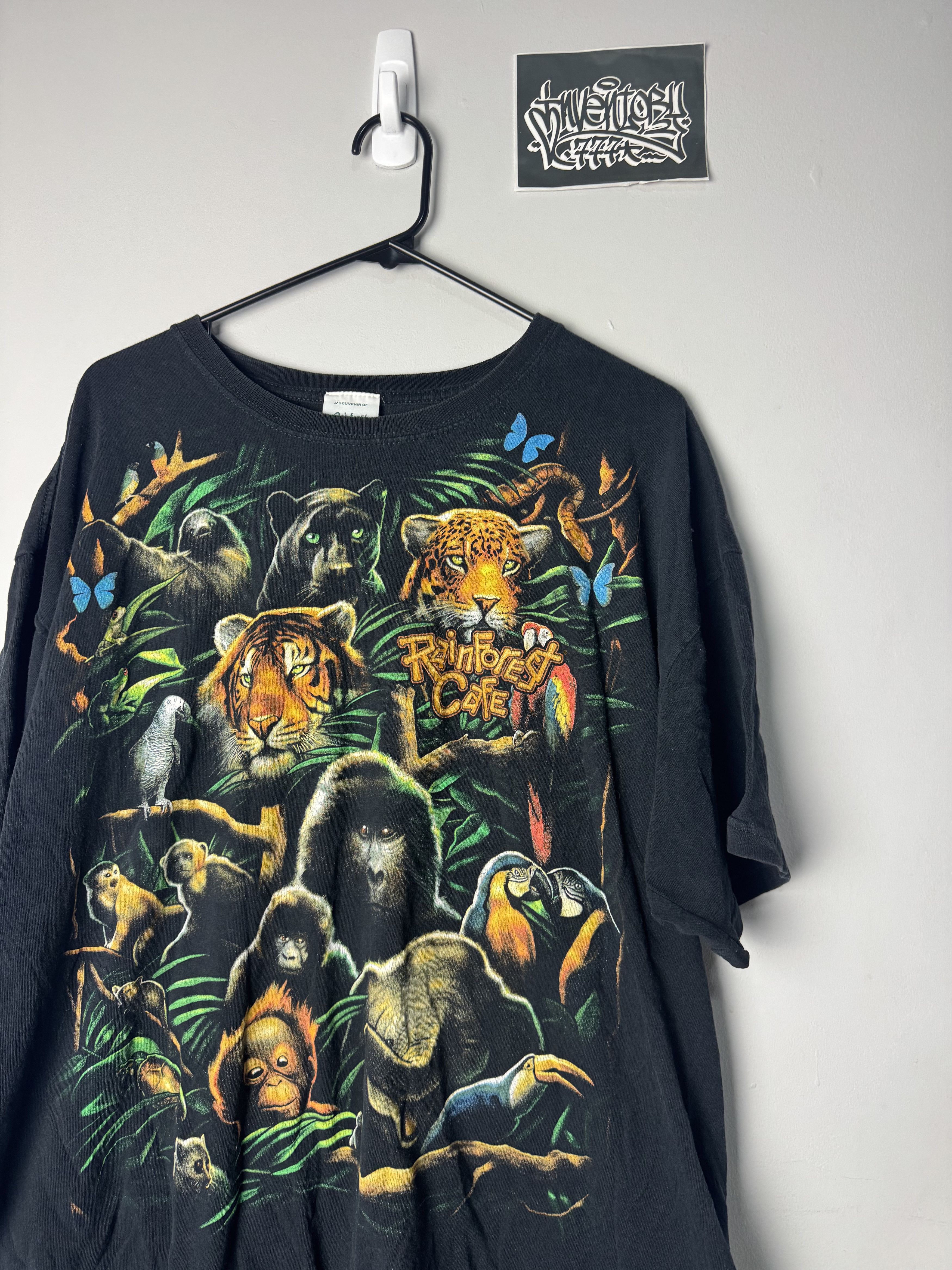 Rainforest Rainforest Cafe - Animals Tee Size US XL / EU 56 / 4 - 2 Thumbnail