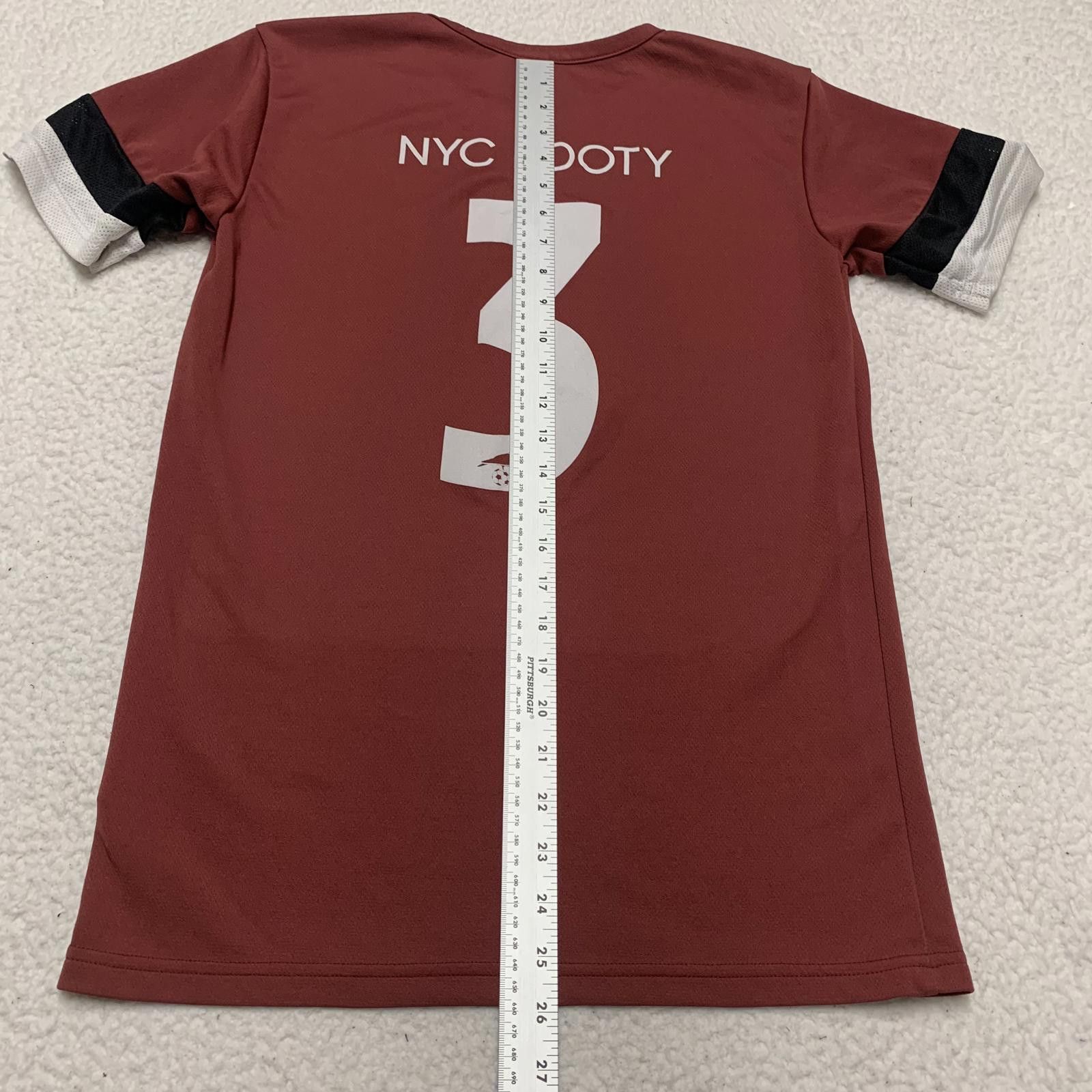 Puma PUMA NYC Footy Soccer Men's Jersey Size S Burgundy Size US S / EU 44-46 / 1 - 2 Thumbnail