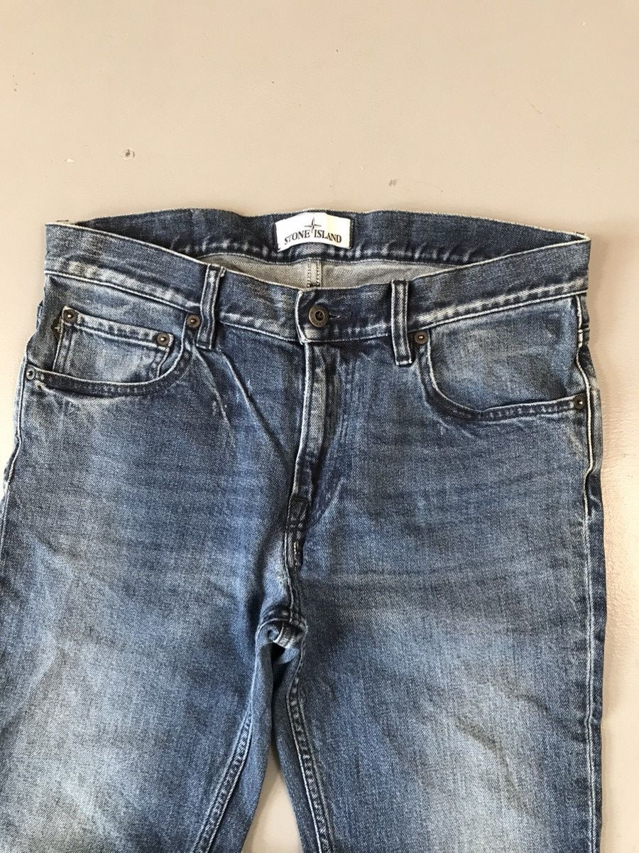 Stone Island × Vintage Vintage super rare stone island straight fit denim Size US 33 - 7 Thumbnail