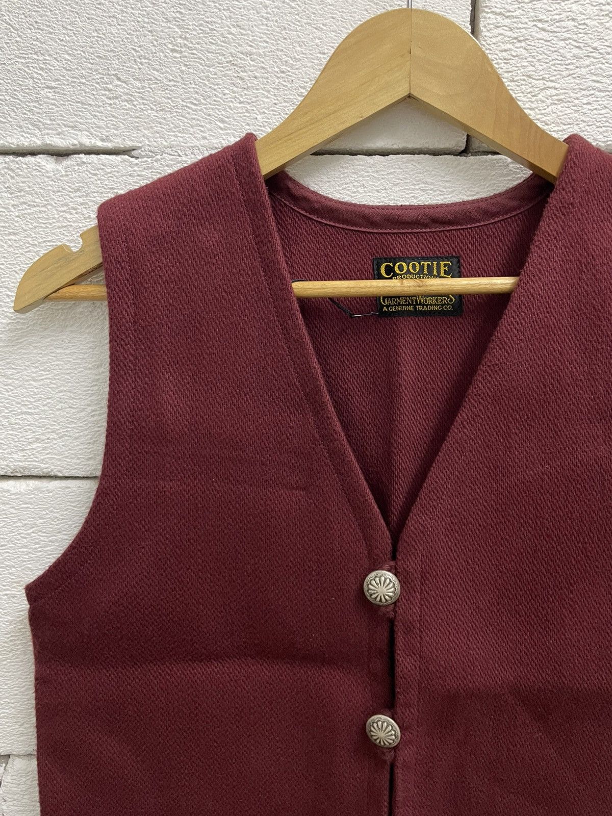 Japanese Brand Cootie Productions Japan Duck Cotton Vest Size US M / EU 48-50 / 2 - 4 Thumbnail