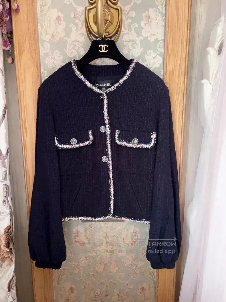 Chanel Chanel Lantern sleeve jacket Size S / US 4 / IT 40 - 1 Thumbnail