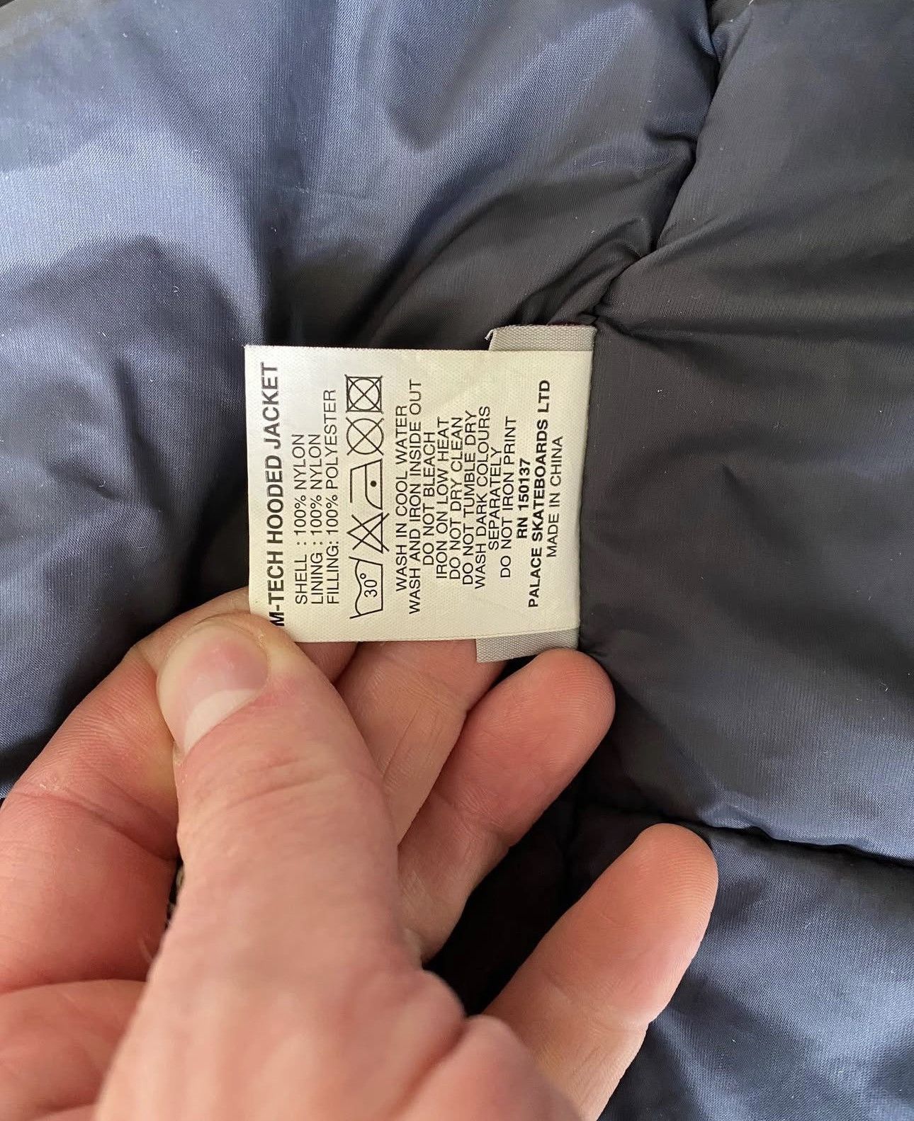 Palace palace m tech hooded jacket Size US M / EU 48-50 / 2 - 9 Thumbnail