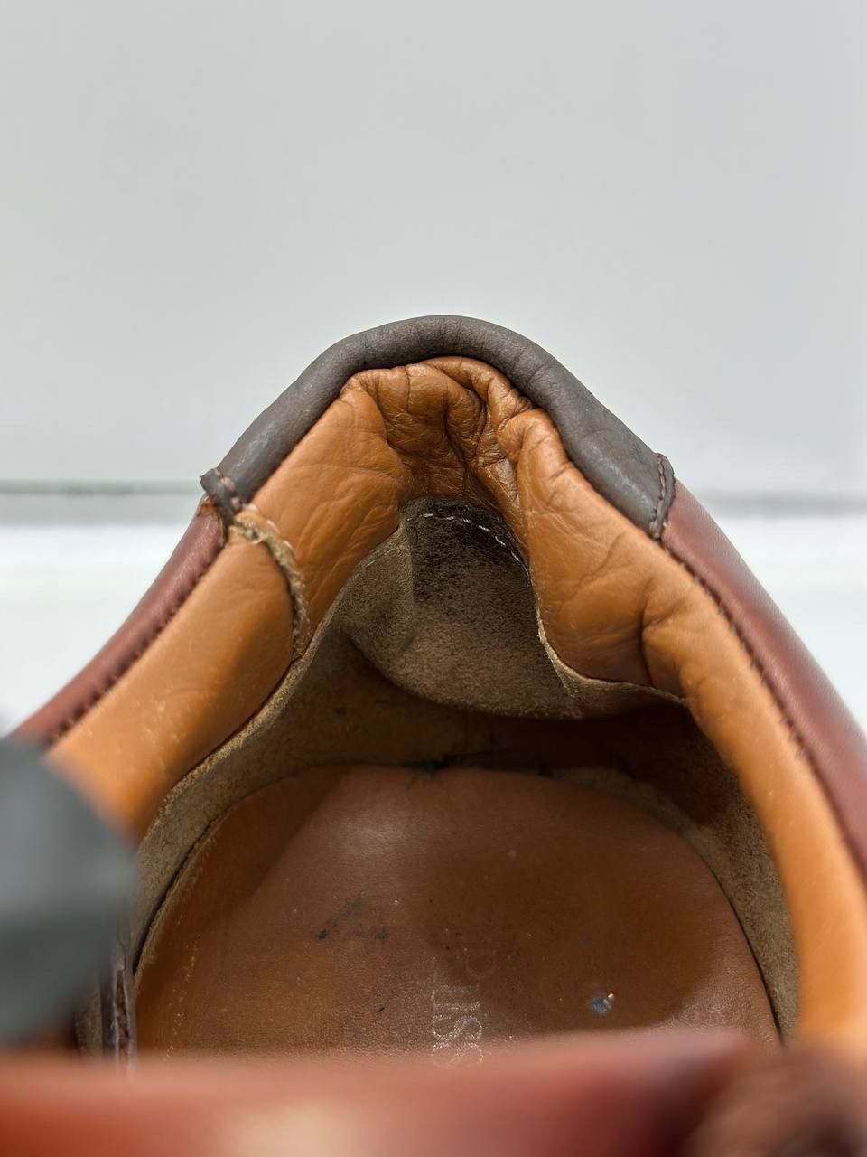 Russell & Bromley RUSSELL & BROMLEY Lomond Lace-Up Sneaker Shoes Brown Leather Size US 11.5 / EU 44-45 - 14 Thumbnail