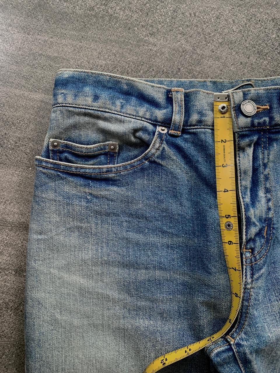 Saint Laurent Paris FREE TAX! D03 Light Wash Skinny Denim Jeans Size US 31 - 17 Thumbnail
