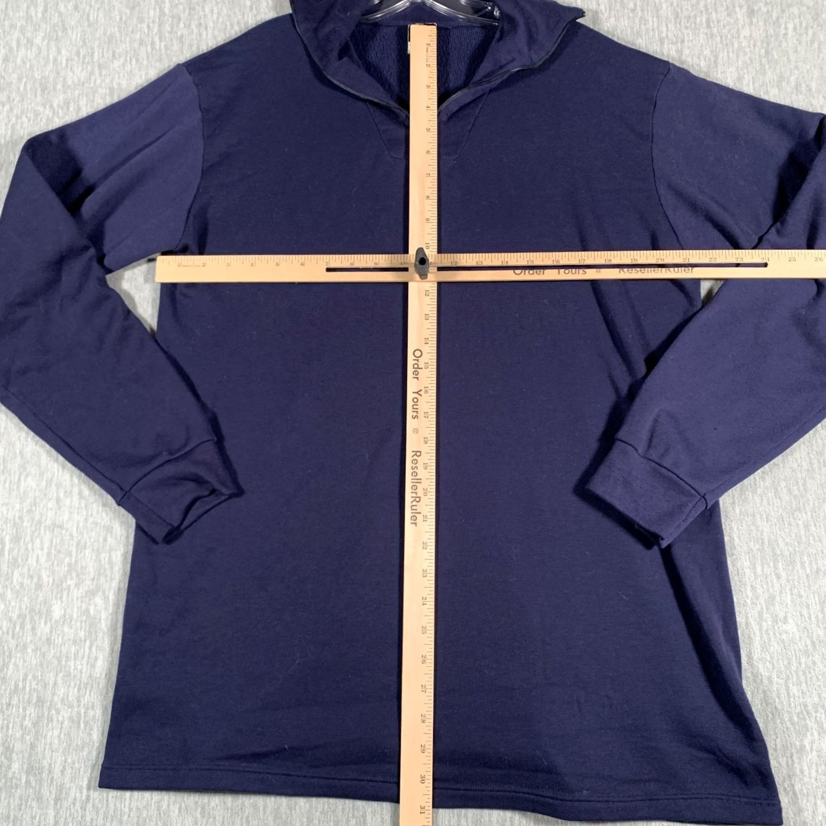 Vintage VINTAGE REI Pullover Mens XL Blue 1/4 Zip Fleece Waffle Knit Made USA 90s Size US XL / EU 56 / 4 - 6 Thumbnail