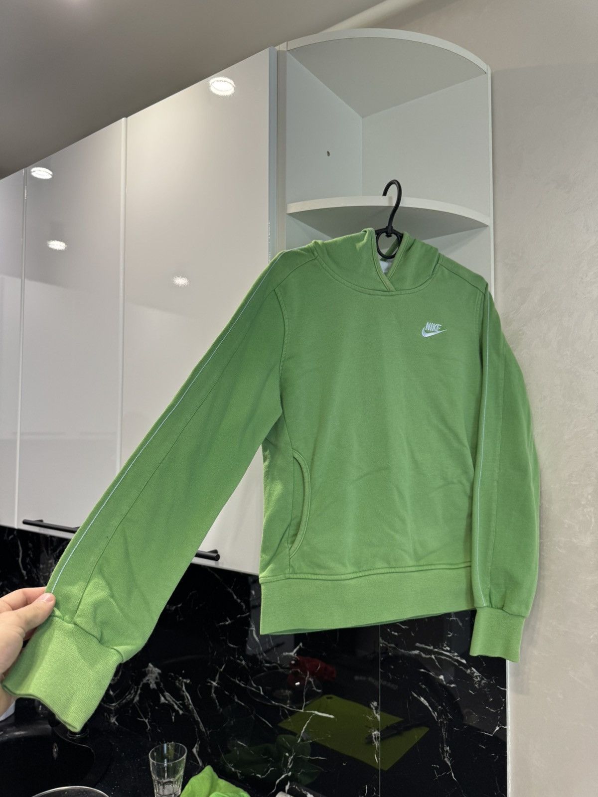 Nike Vintage Nike Big Logo Zip Up Hoodie Size US S / EU 44-46 / 1 - 2 Thumbnail