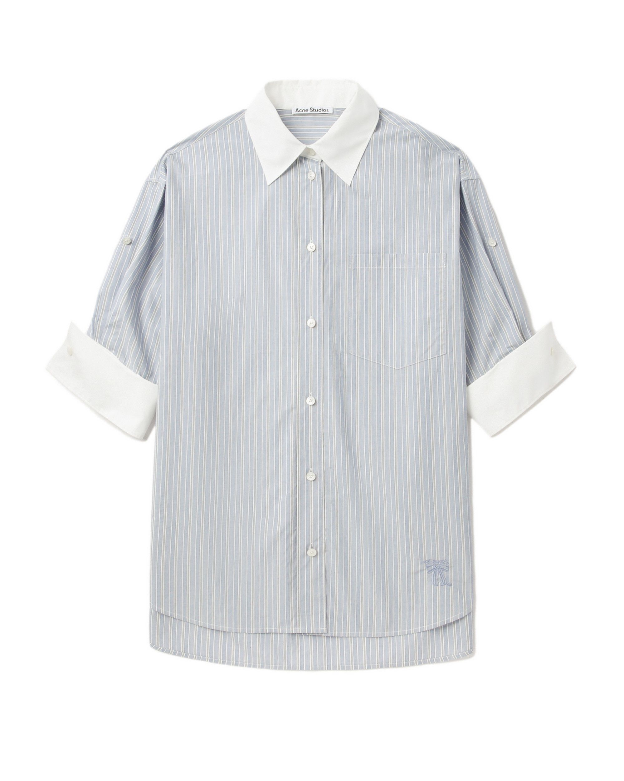 Acne Studios Acne Studios Cuffed Striped Cuff Top Size S / US 4 / IT 40 - 1 Thumbnail
