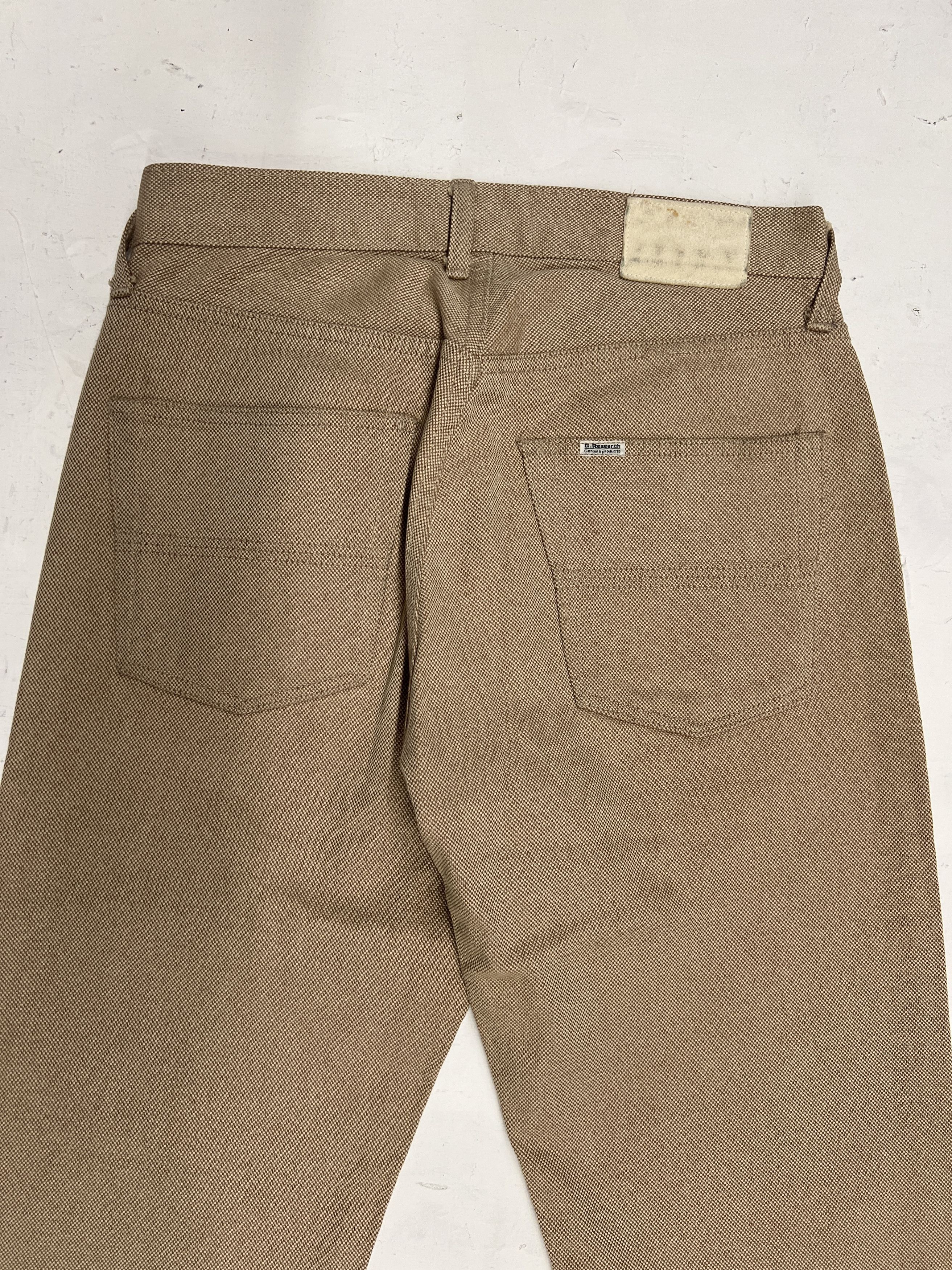 General Research General Research Slim Twill Trouser Taupe Cotton Japan 29 Size US 29 - 3 Thumbnail