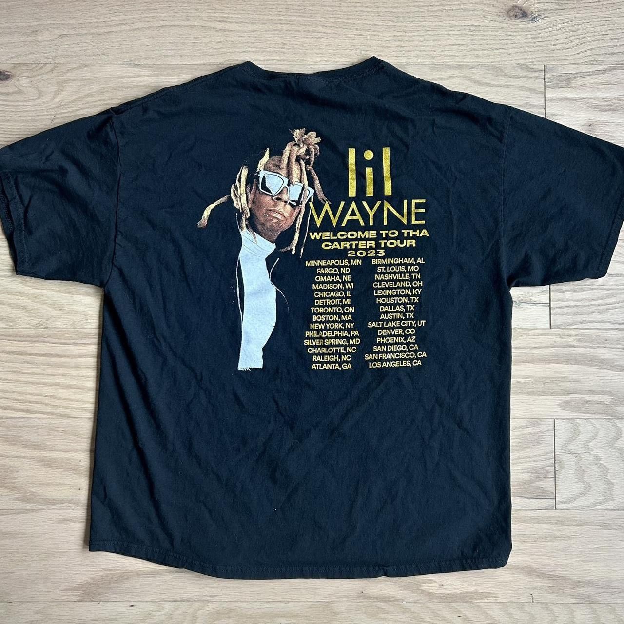 Lil Wayne Lil wayne “Welcome to Tha Carter Tour” Merch T Shirt Size US XL / EU 56 / 4 - 3 Thumbnail