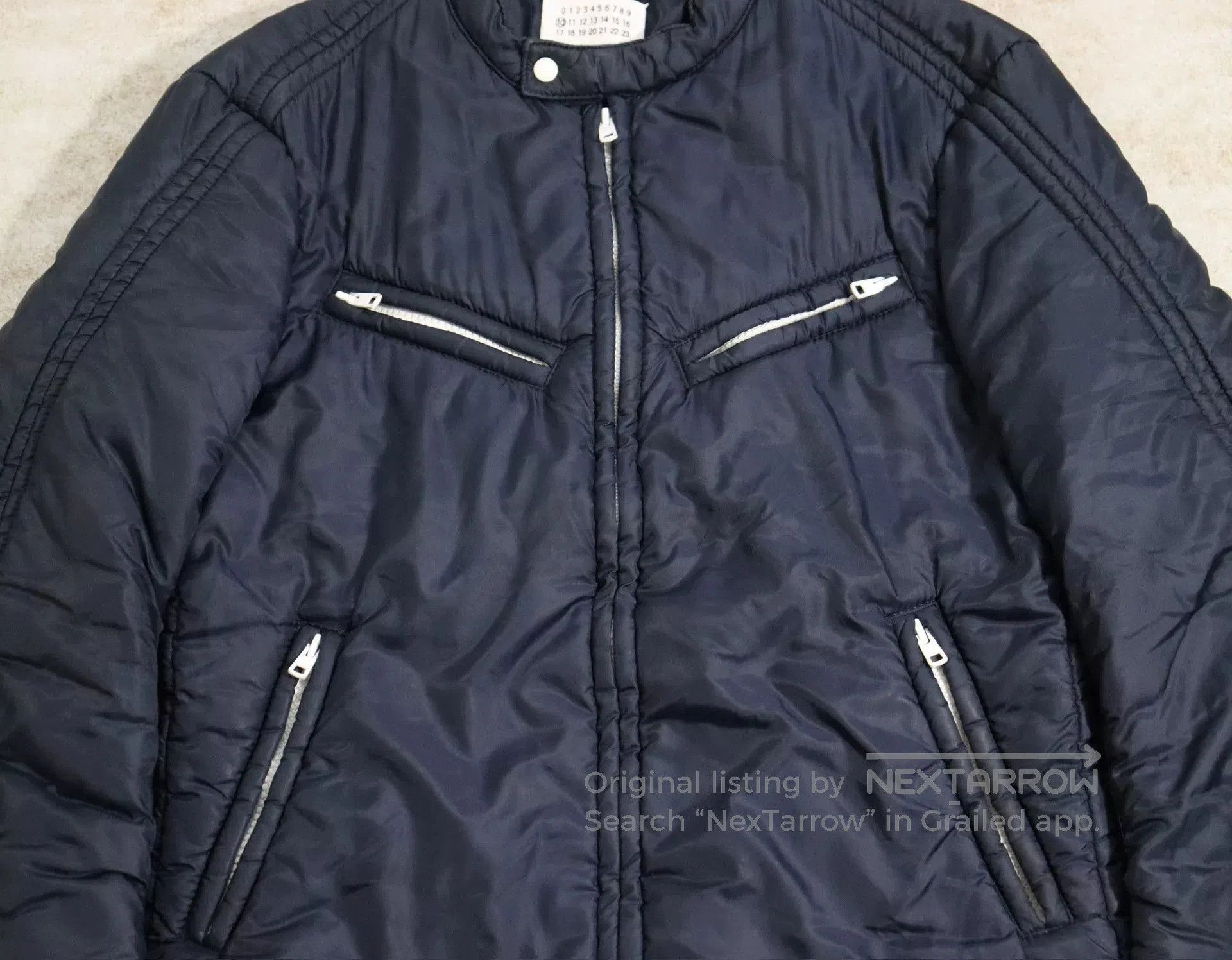 Maison Margiela Maison Margiela Cotton Motorcycle Jacket, Size L. Size US L / EU 52-54 / 3 - 5 Thumbnail