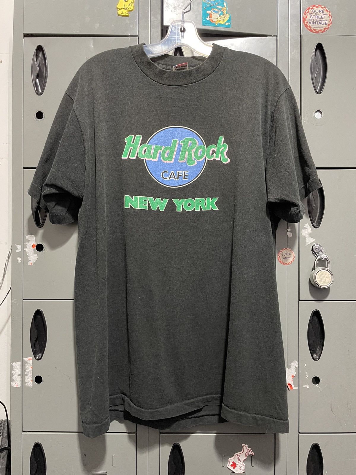 Fruit Of The Loom × Hard Rock Cafe × Vintage 90’s vintage Hard Rock Cafe New York City tee Size US XL / EU 56 / 4 - 1 Thumbnail