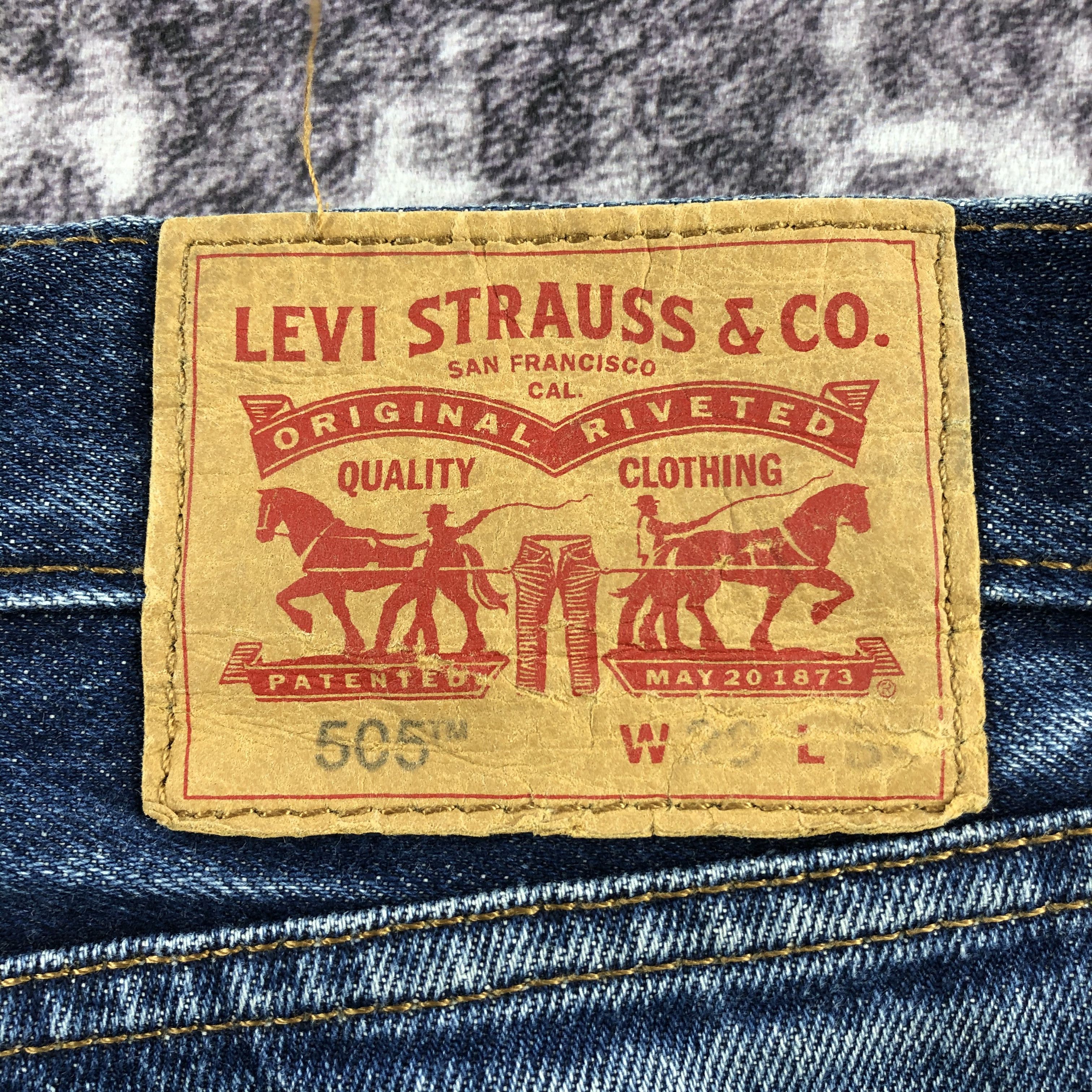 Levi's × Vintage Vintage Ripped Levis 505 Jeans-JM2240 Size US 31 - 6 Thumbnail