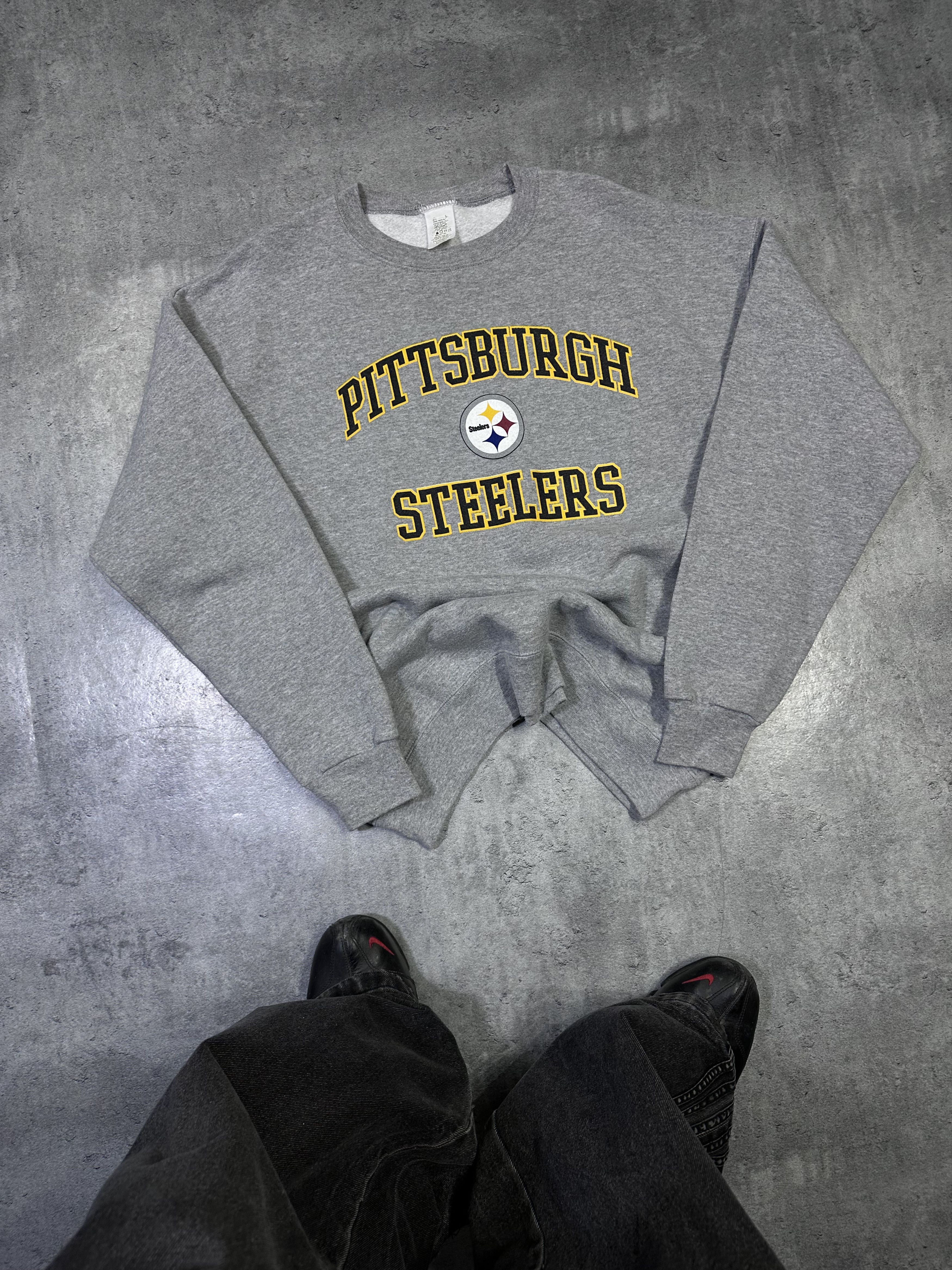 NFL Pittsburgh Steelers fan crewneck grey Size US L / EU 52-54 / 3 - 1 Thumbnail