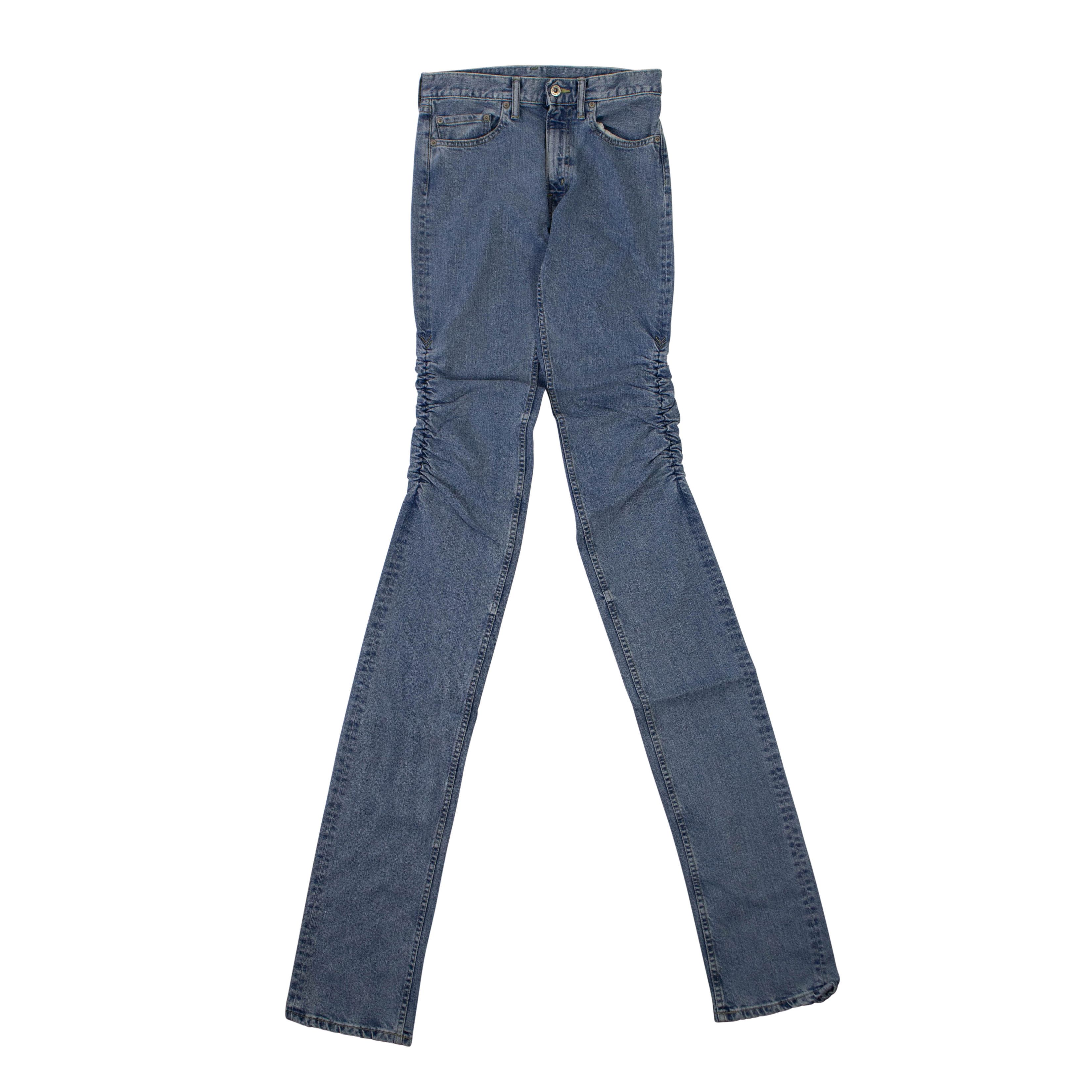 image of Vlone Long Jean Blue Xs, Men's (Size 26)