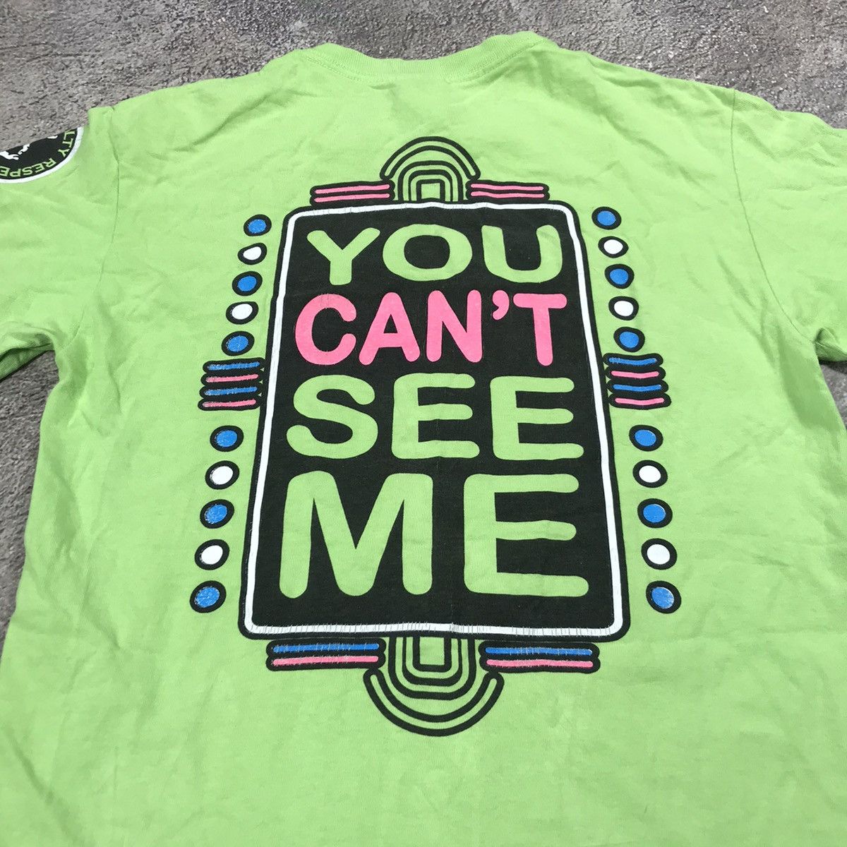 Vintage Vintage Y2K Neon Graphic Tee Wrestling Streetwear Sun Faded Size US S / EU 44-46 / 1 - 6 Thumbnail