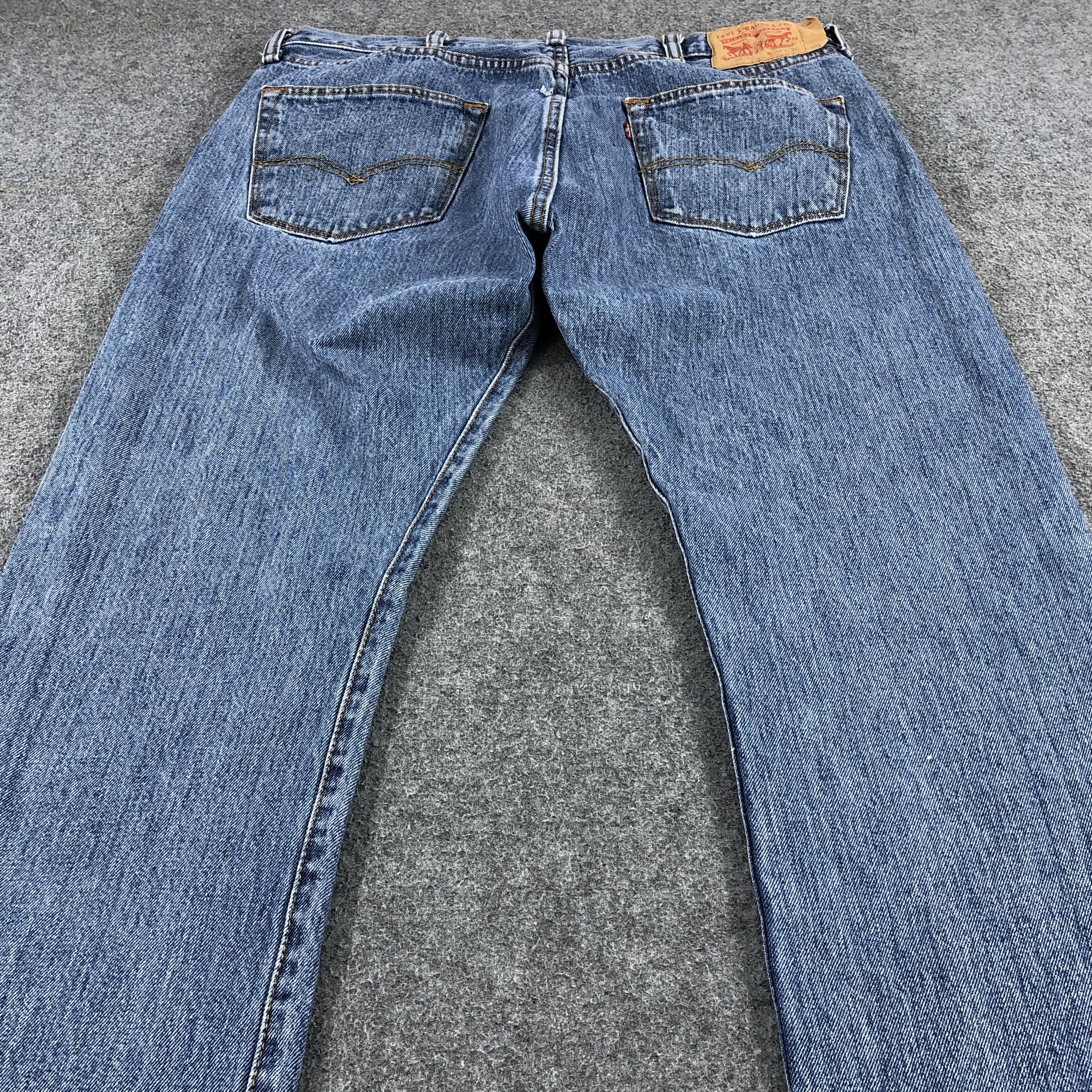 Levi's × Vintage Vintage Blue Wash Levis 501 Jeans-JM1733 Size US 37 - 4 Thumbnail
