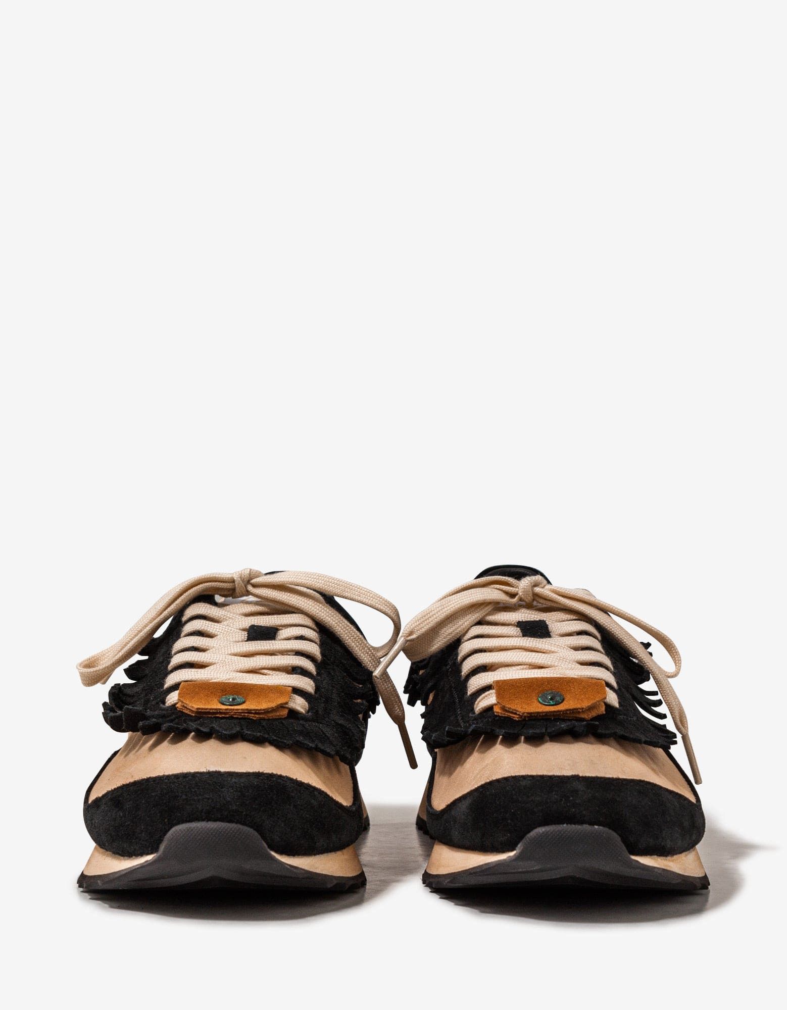 Palm Angels Palm Angels Black Fringe Runner Trainers Size US 8 / EU 41 - 4 Thumbnail