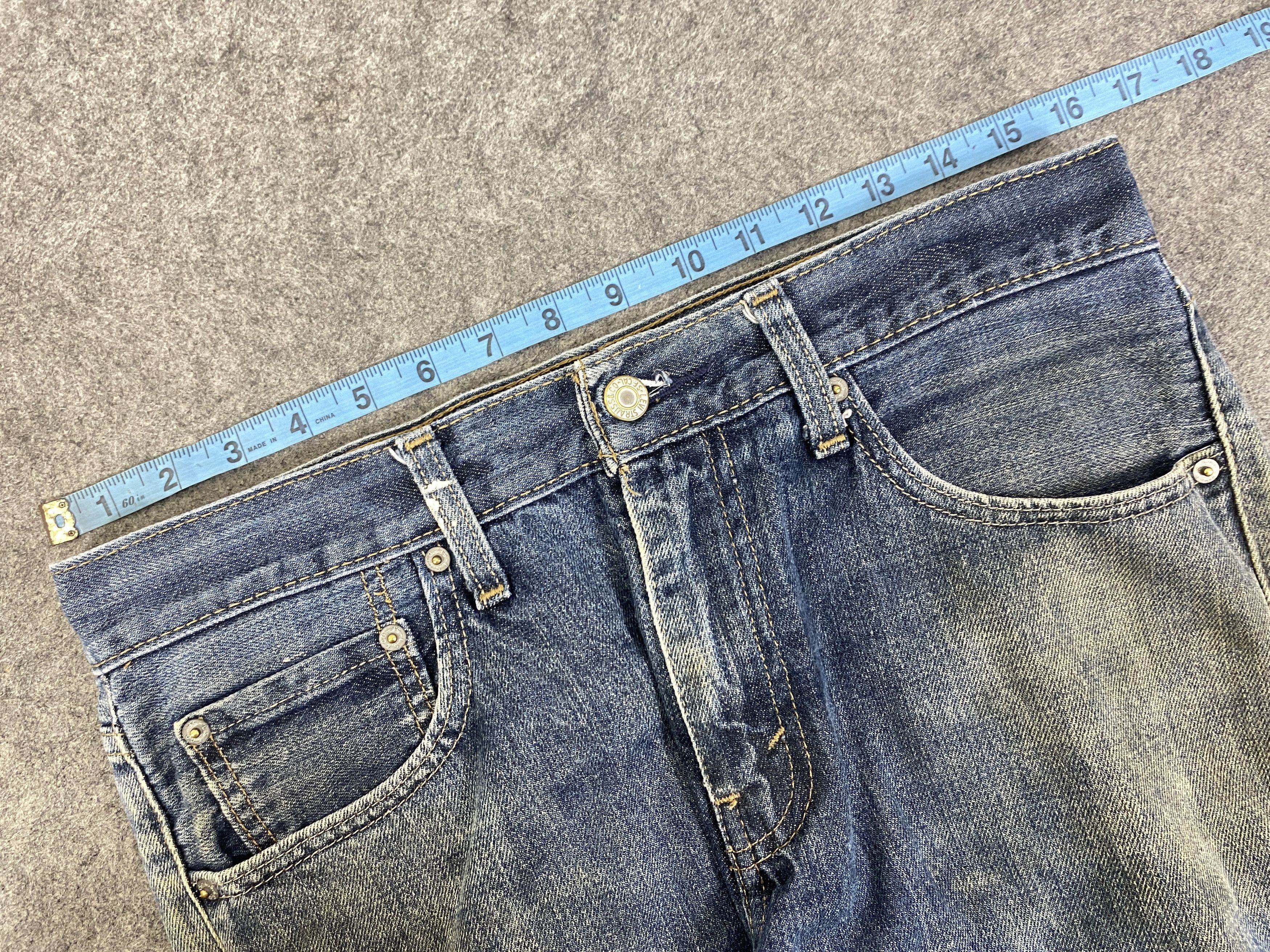Levi's Dirty Blue Vintage Levis 527 Flare Jeans 33x29.5 - JN3201 Size US 33 - 5 Thumbnail