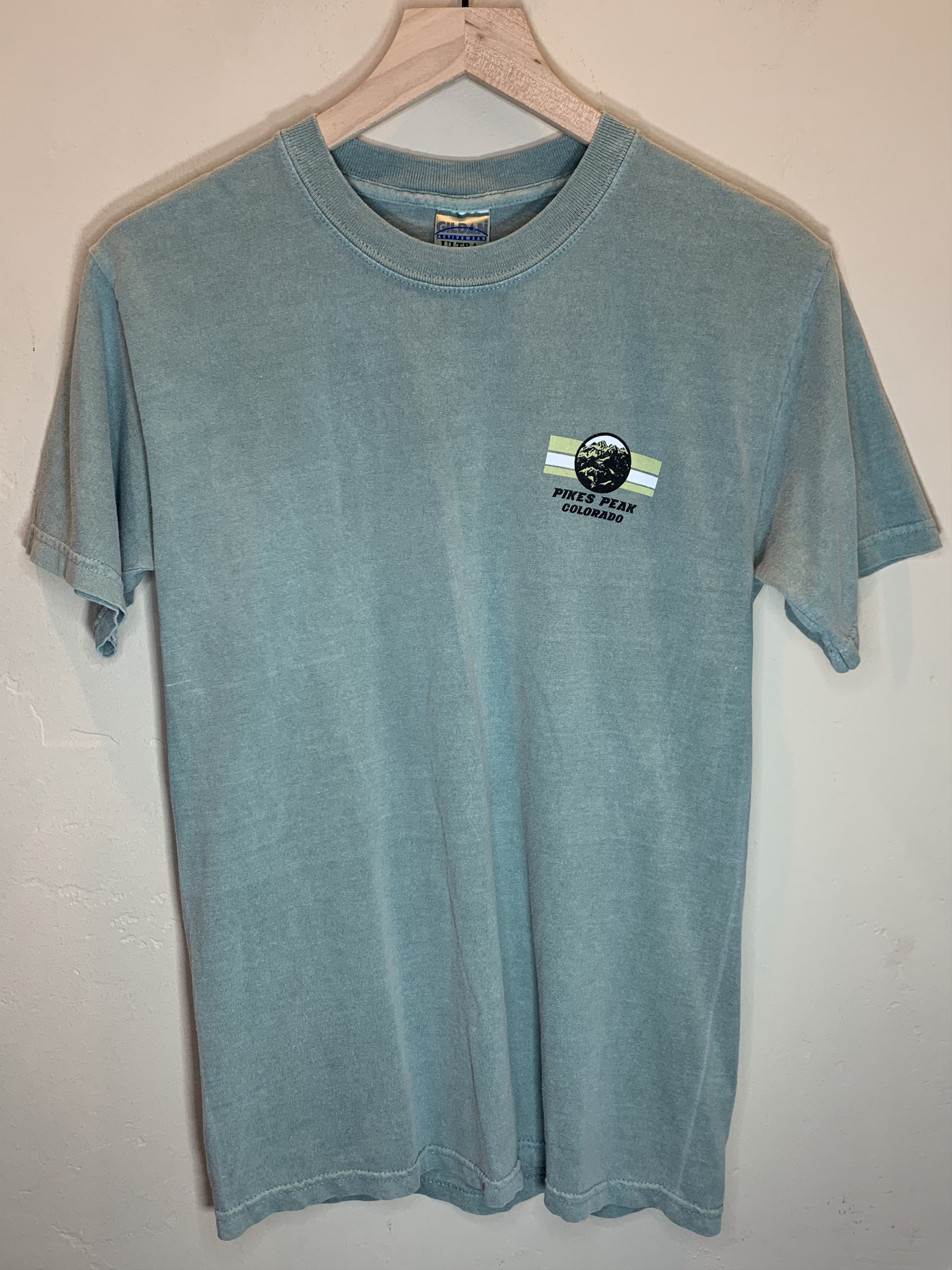 Vintage RARE* Vintage 90s I Like It On Top Pikes Peak Mountain Shirt Size US S / EU 44-46 / 1 - 2 Thumbnail