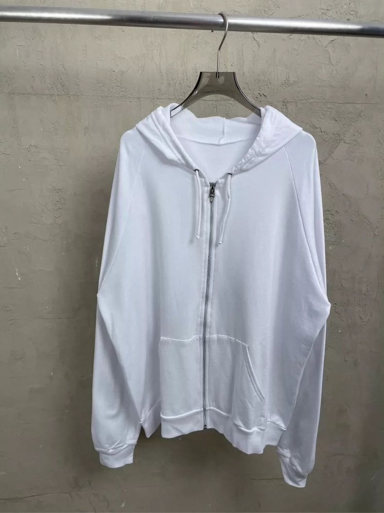 Chrome Hearts Chrome Hearts White Zip-Up Hoodie Size US XL / EU 56 / 4 - 1 Thumbnail
