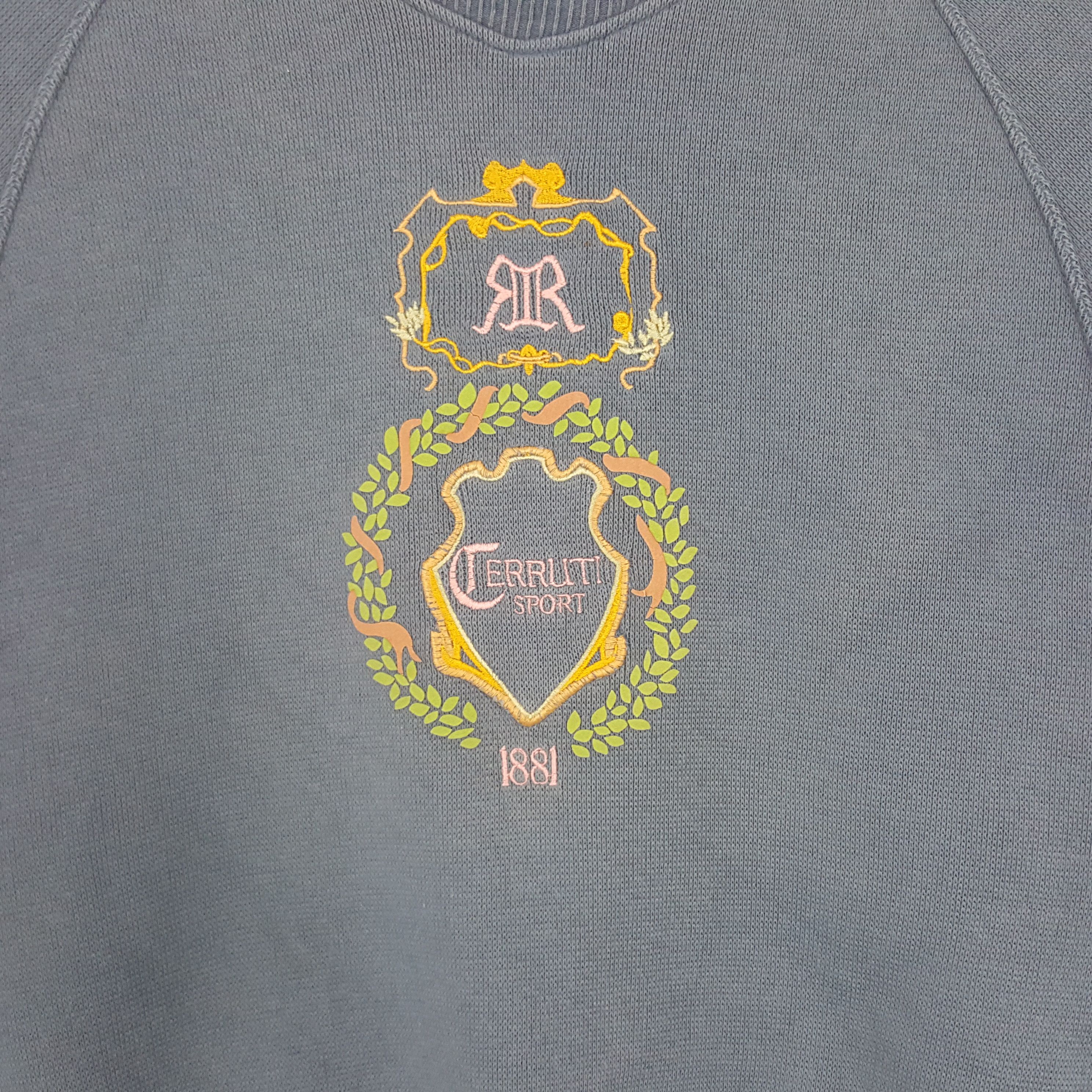 Cerruti 1881 × Vintage Vintage Cerruti Sport 1881 Luxury Brand Sweatshirt Size US S / EU 44-46 / 1 - 2 Thumbnail