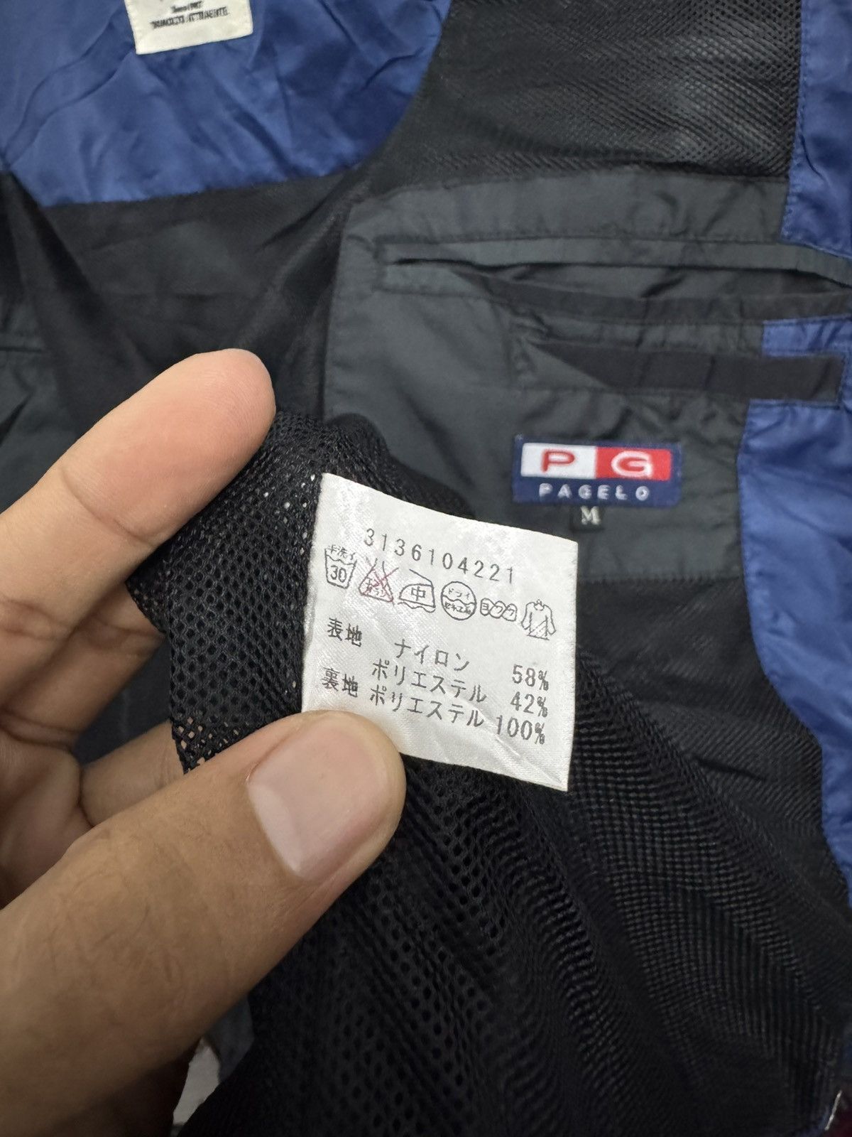 Japanese Brand Pagelo Bikers light windbreaker Jacket Size US M / EU 48-50 / 2 - 9 Thumbnail