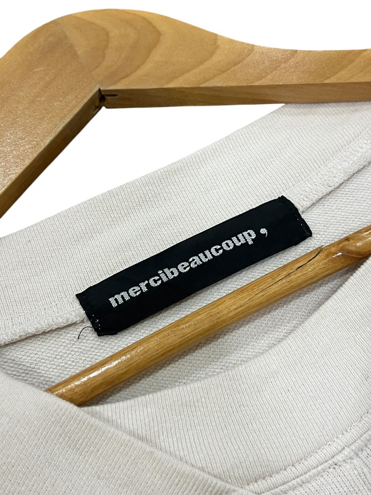 Issey Miyake × Japanese Brand × mercibeaucoup Mercibeaucoup Issey Miyake Japanese Oversize Sweatshirt Size US L / EU 52-54 / 3 - 3 Thumbnail