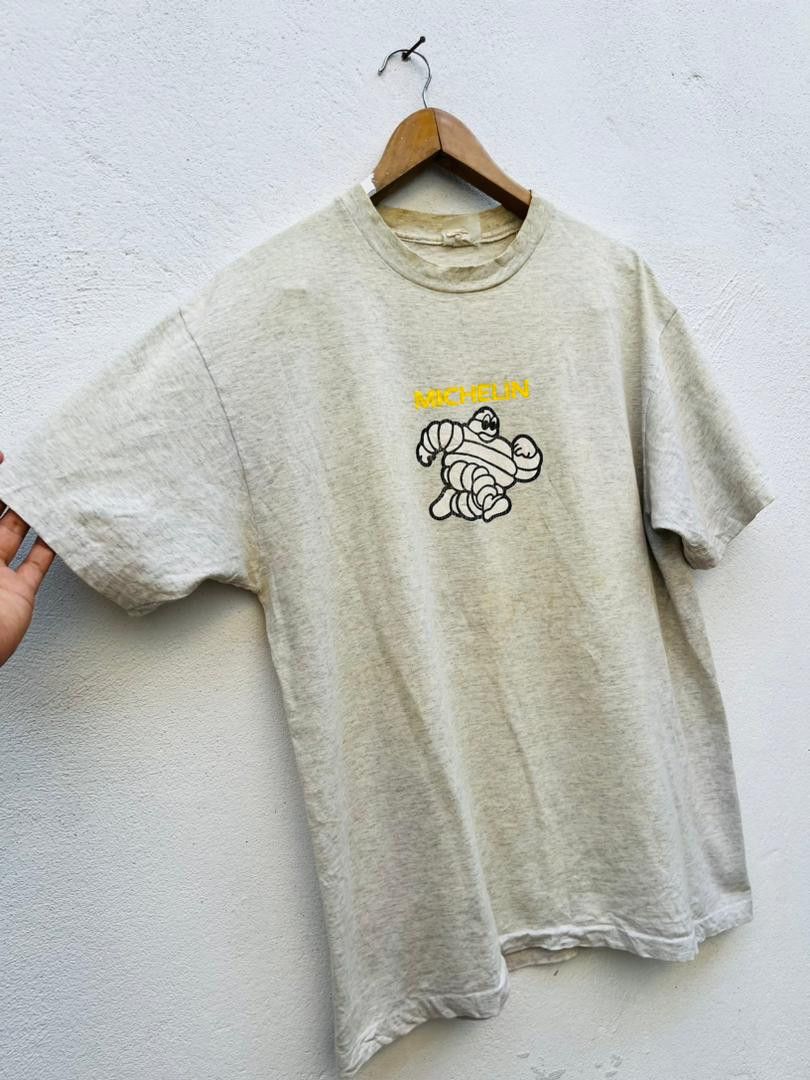 Japanese Brand × Vintage Vintage Michelin Big Logo Streetwear Fashion Style Size US L / EU 52-54 / 3 - 4 Thumbnail